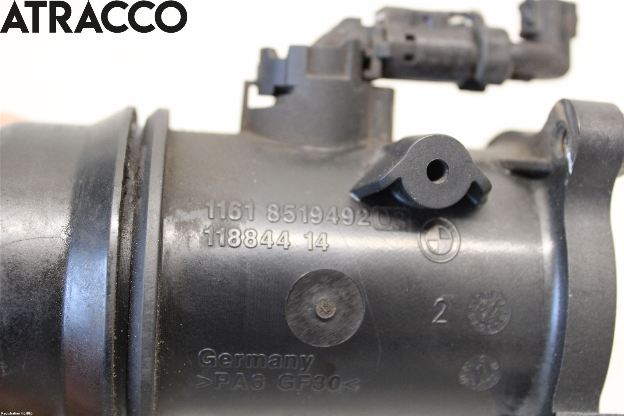 BMW 3 F30/F31/F80 12-19 Intercooler Rør-Slange