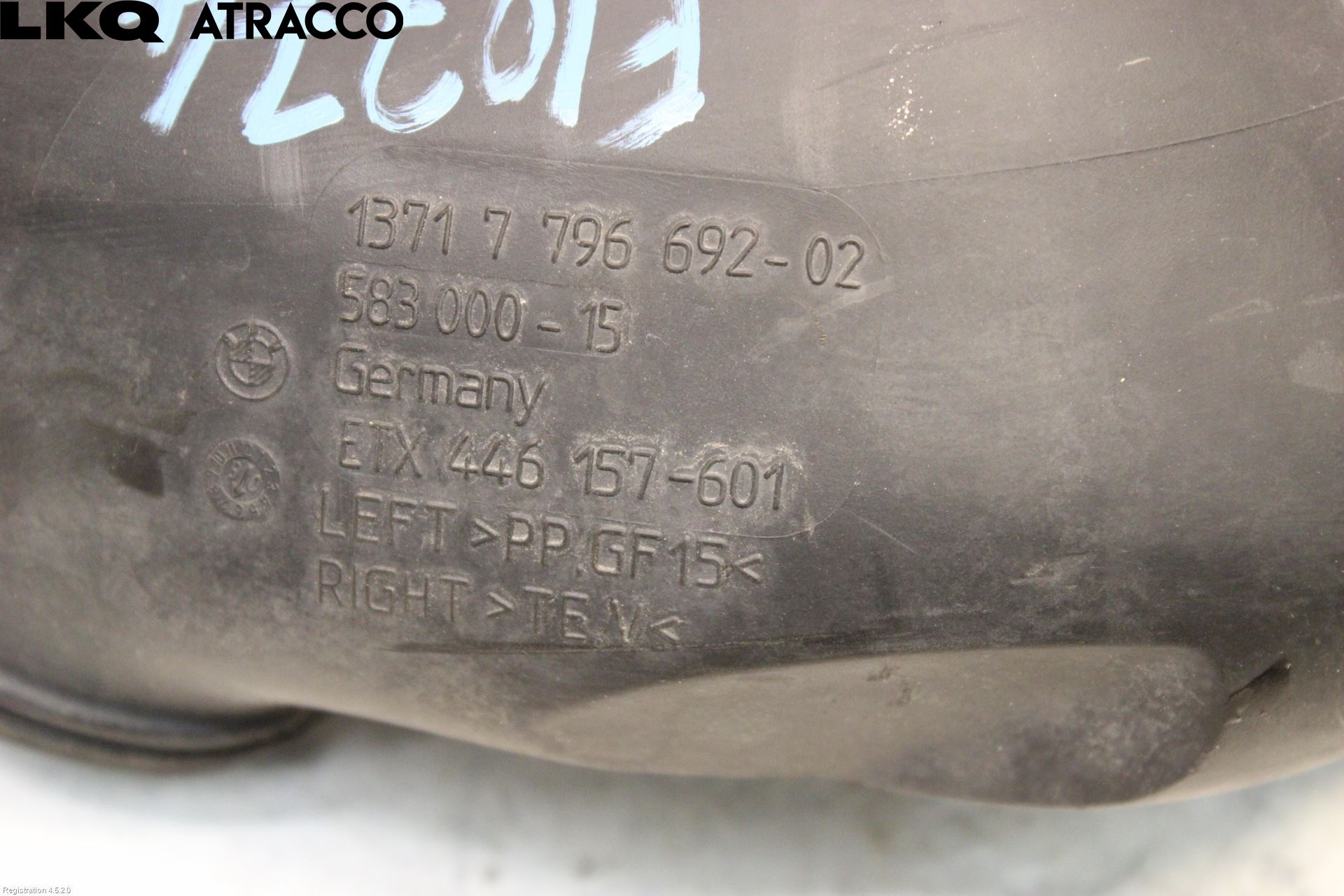 BMW 5 E60/61 Sed/Tou 02-10 Luftstyring Front