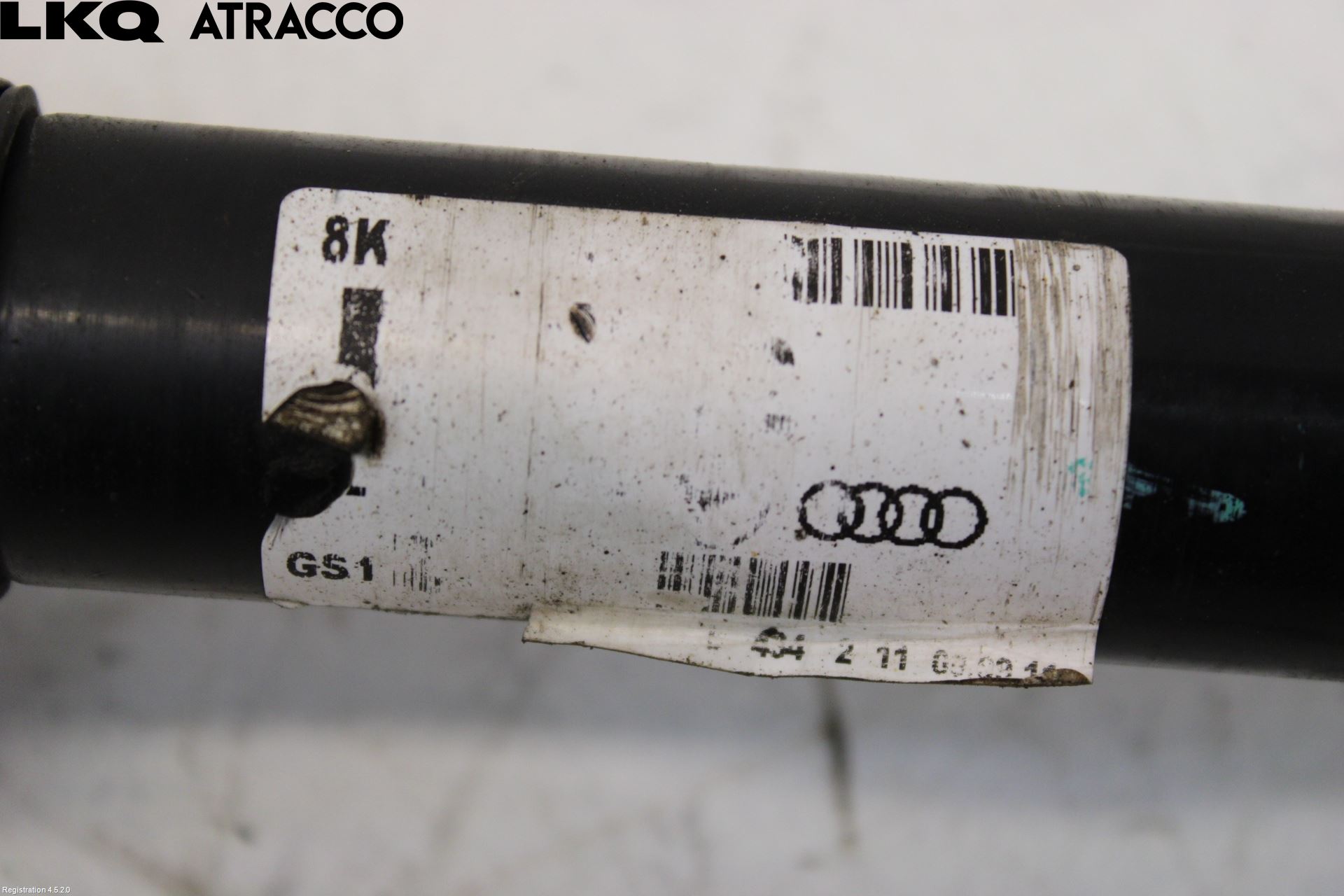 Audi S5 07- Drivaksel Bak Kompl Høyre