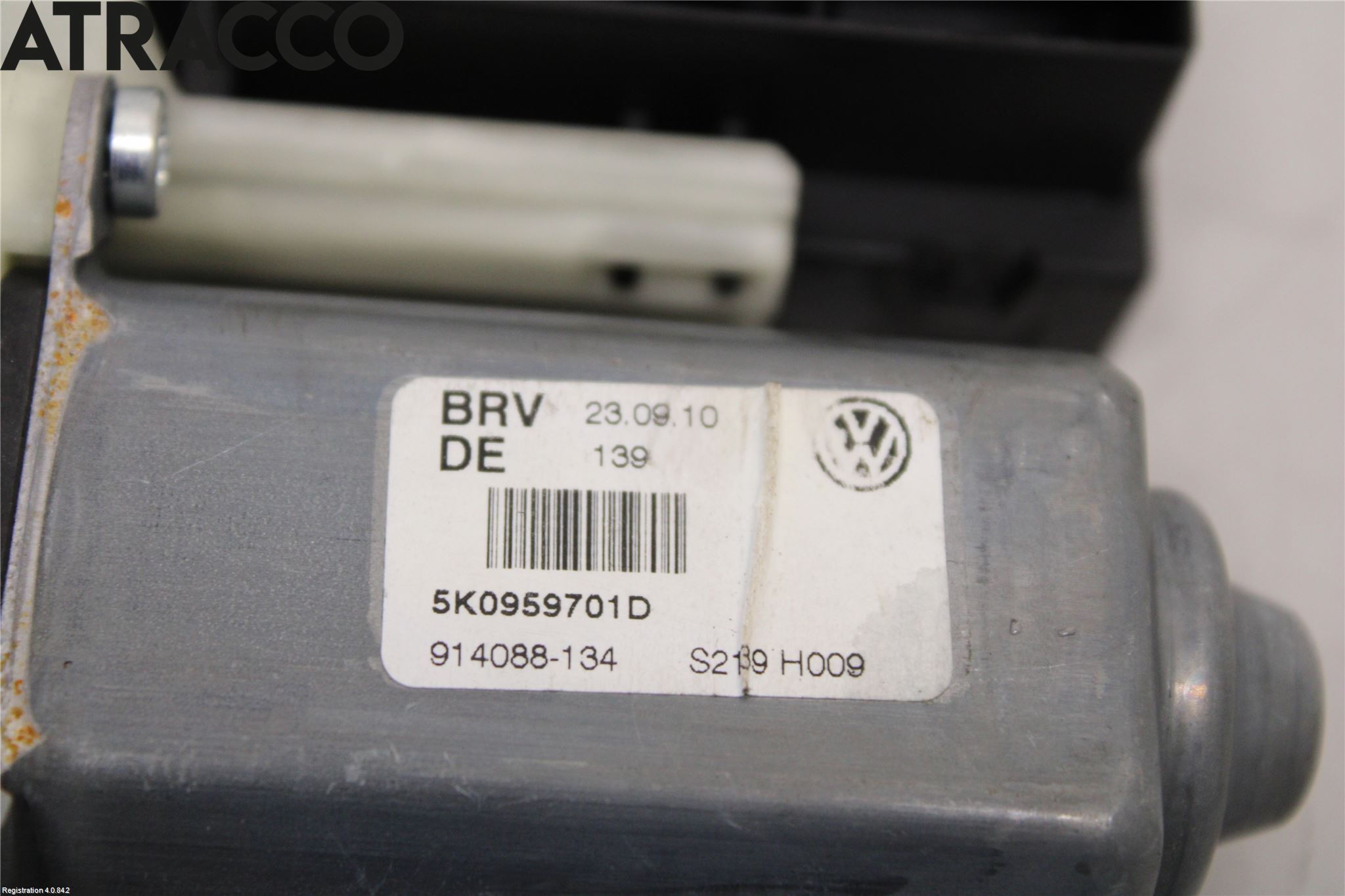 Volkswagen VW GOLF VI 09-13 Vindusheismotor