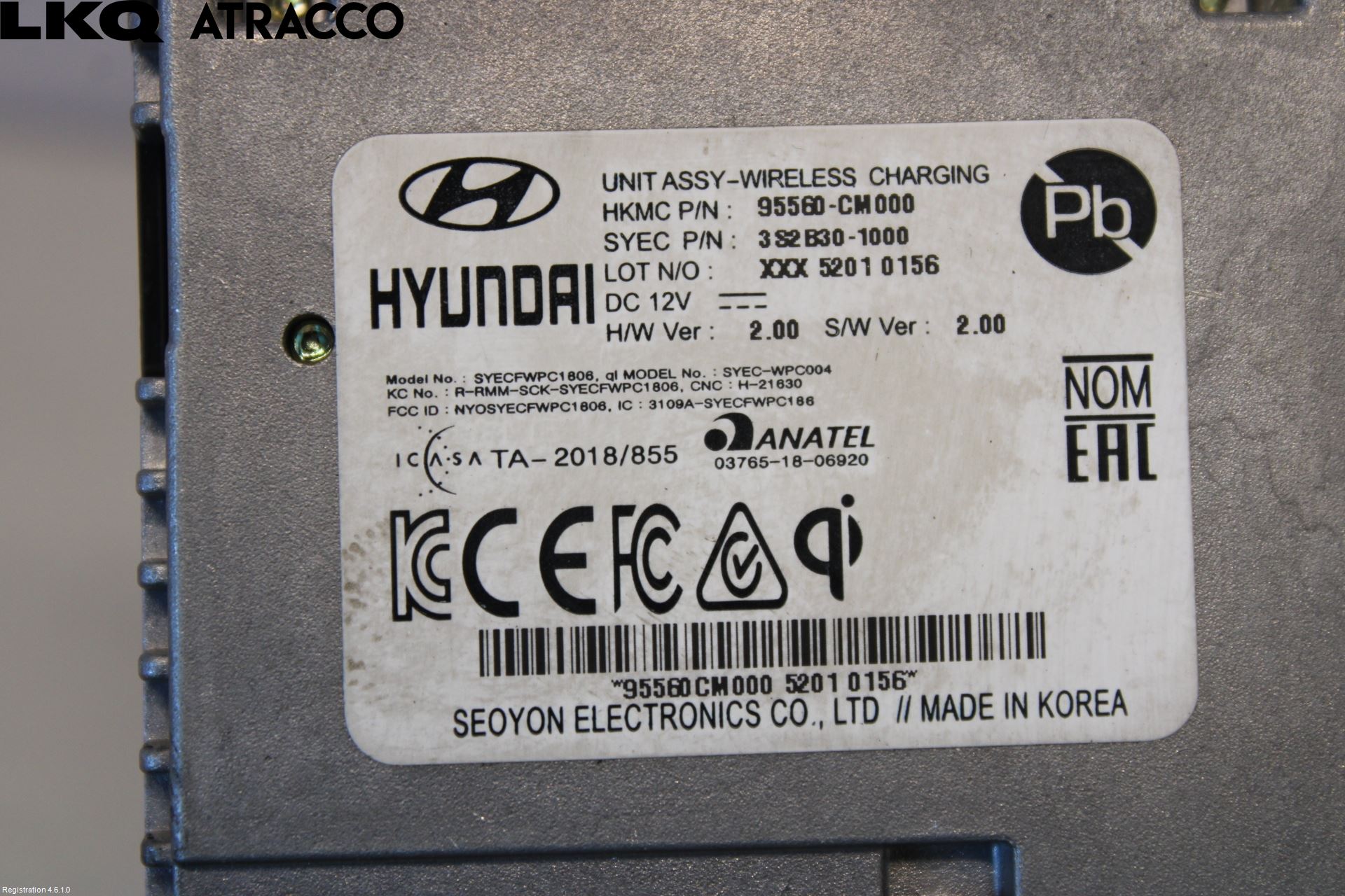 Hyundai KONA/ELECTRIC OS 18-23 Styreenhet Øvrig