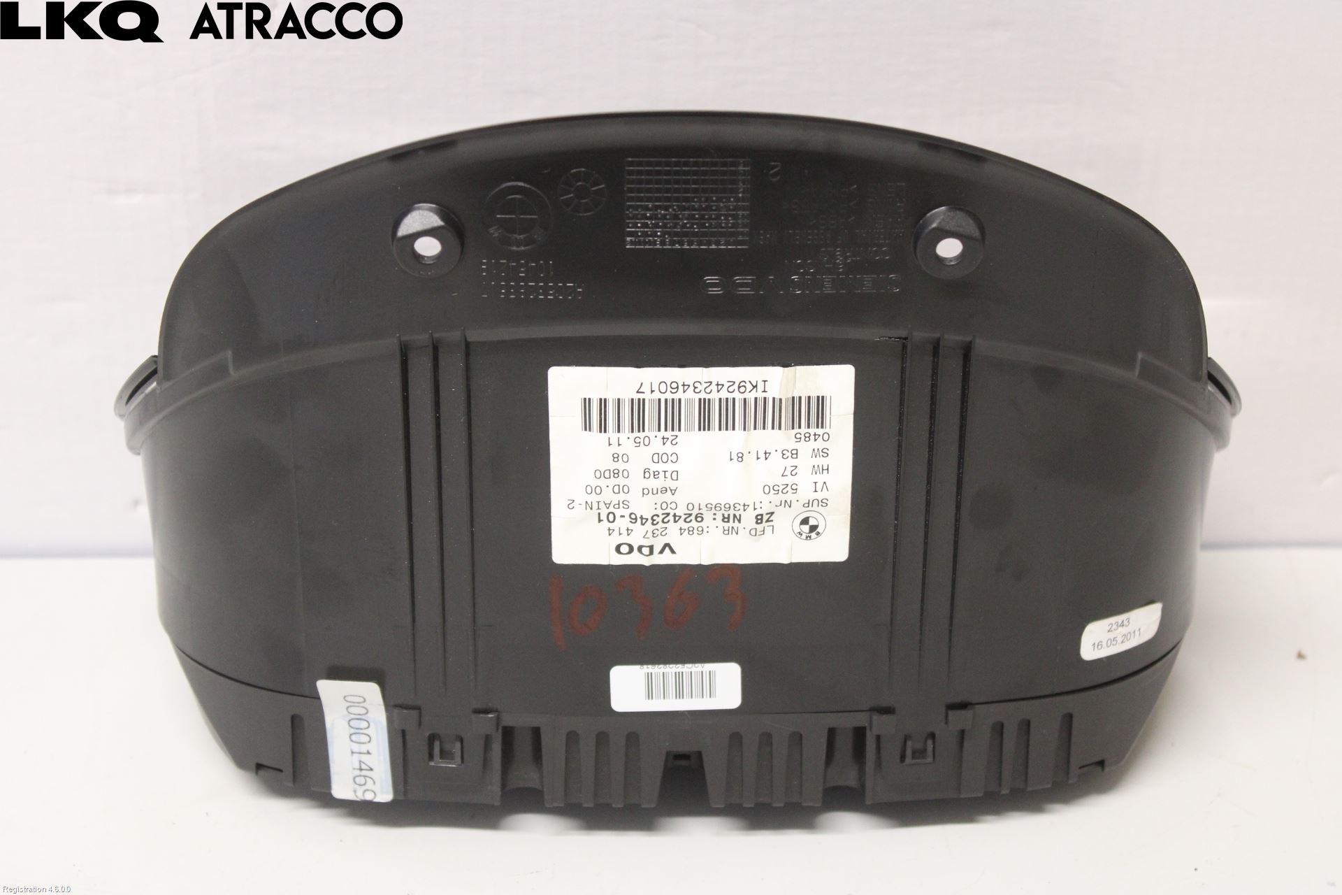 BMW 3 E90/91 SED/TOU 05-12 Instr Kombinert