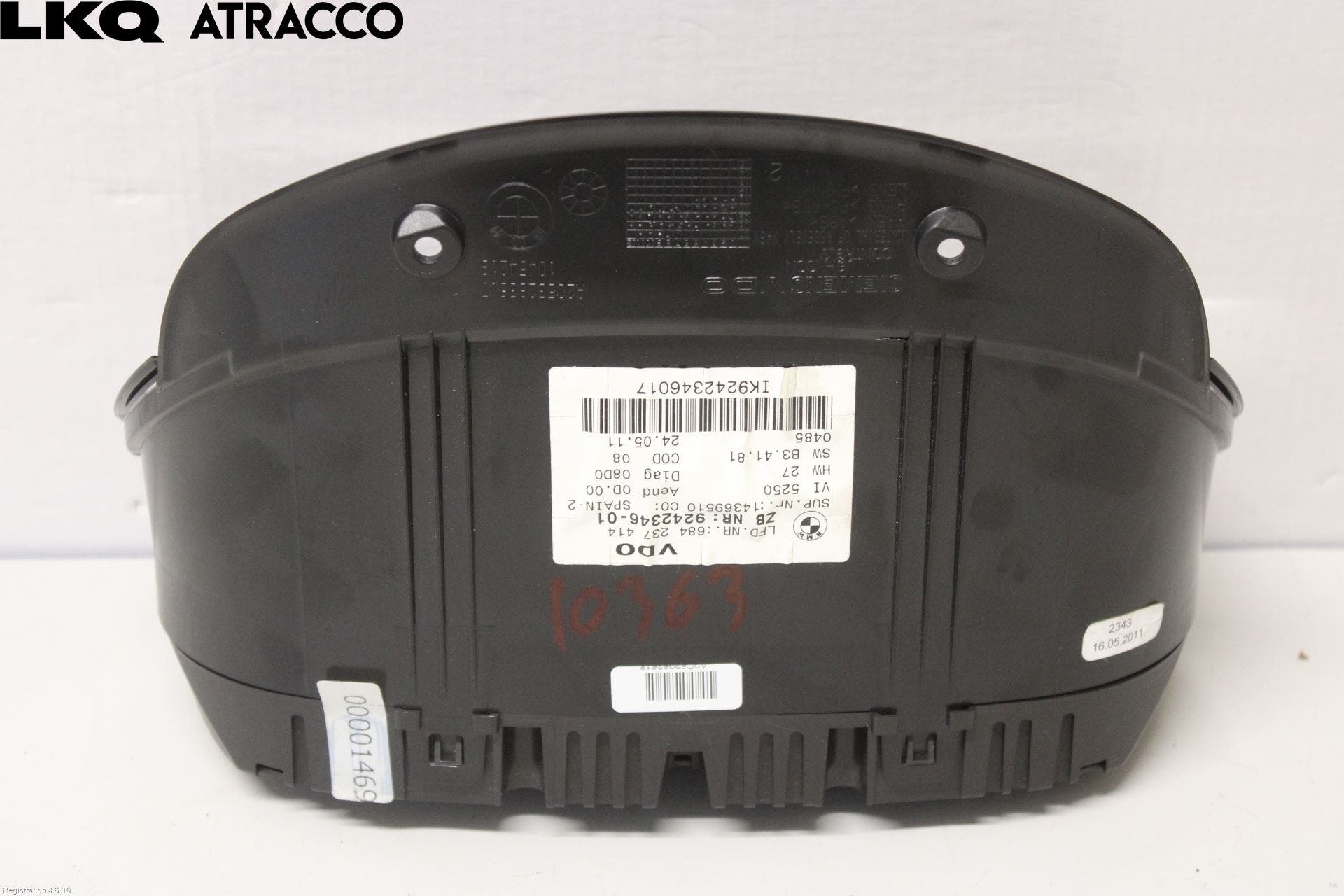 BMW 3 E90/91 SED/TOU 05-12 Instr Kombinert