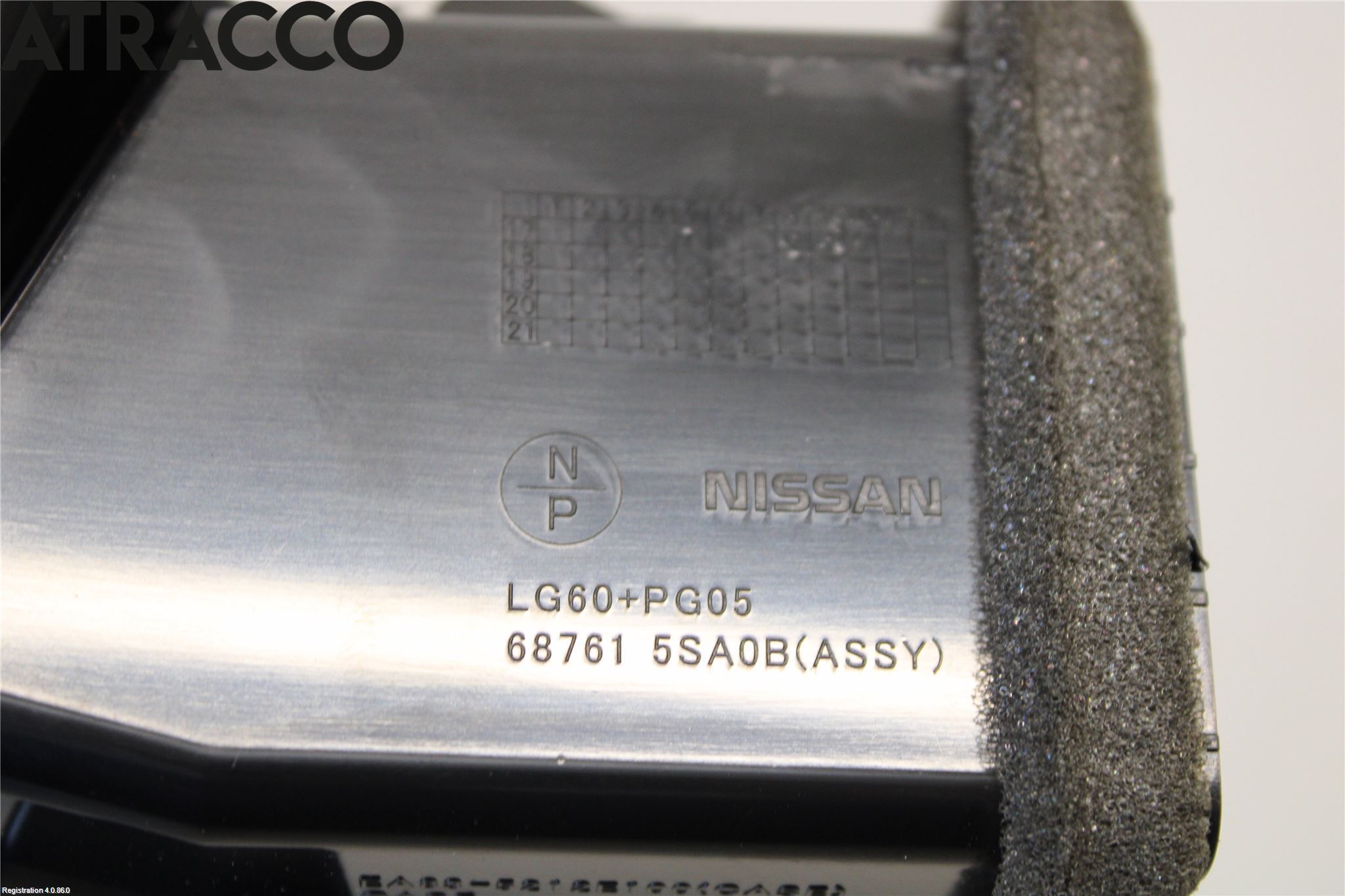 Nissan LEAF 18- Dashbord Kanal - Dyse