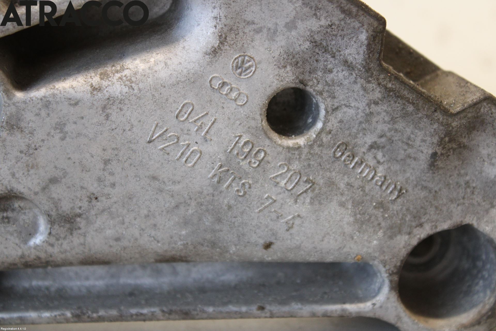 Volkswagen VW CADDY 16-20 Motor Feste Stål-Alu