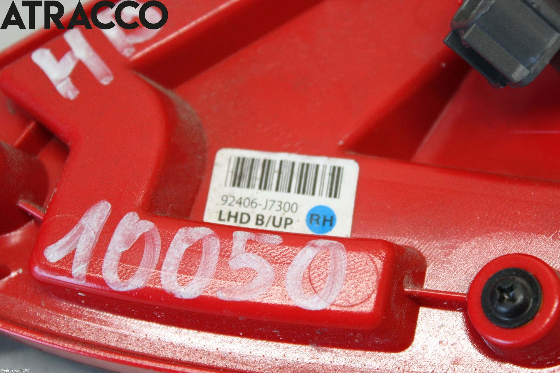 Kia XCEED 19- Baklykt Ryggelys-Tåkelys