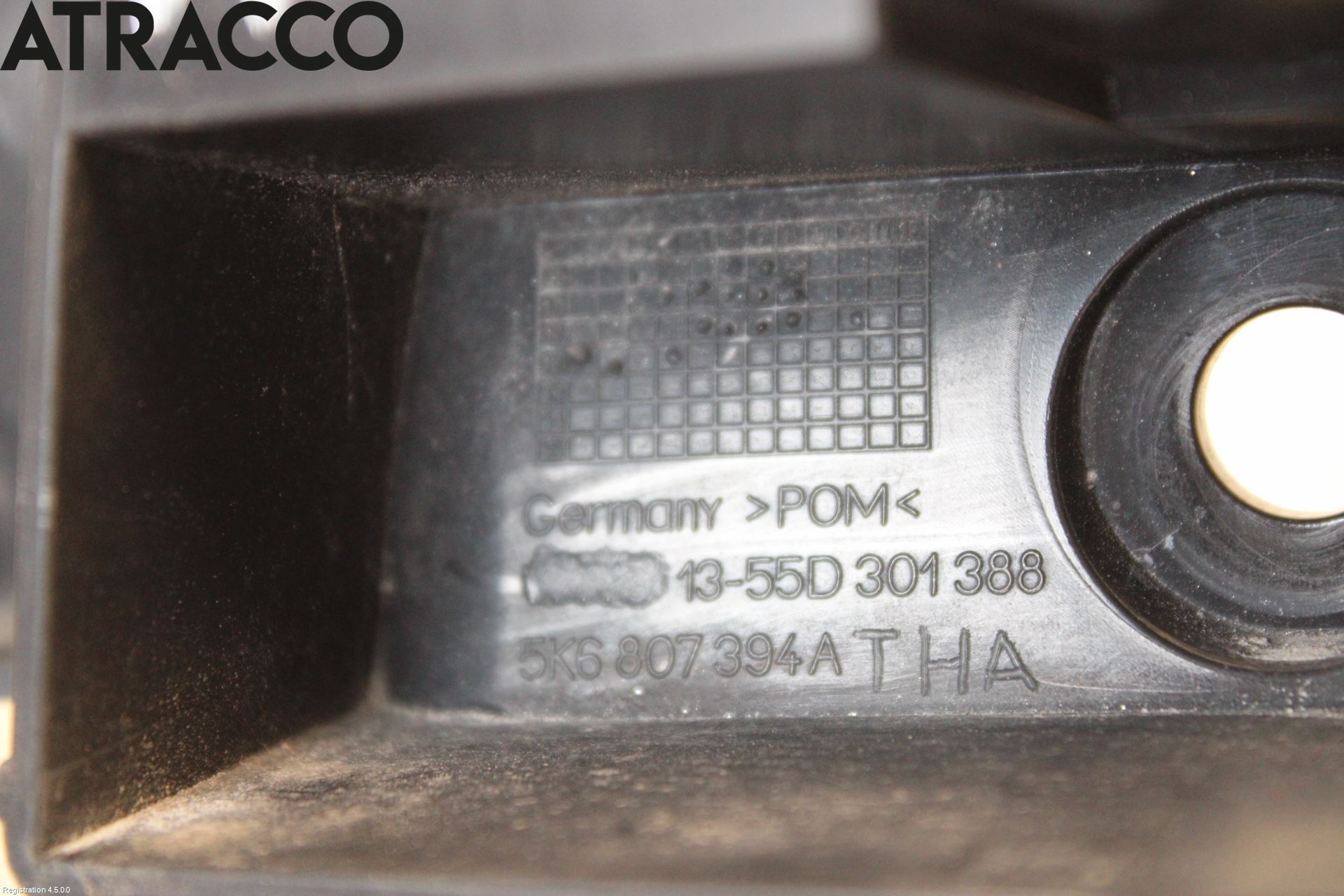 Volkswagen VW GOLF VI 09-13 Støtfangerfeste Bak Høyre