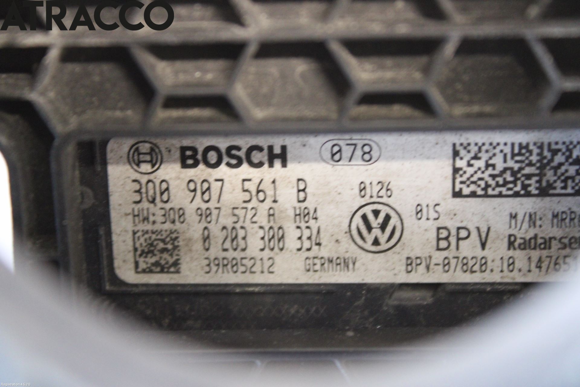 Volkswagen VW PASSAT 15-19 Sensor Fartsbegrensning