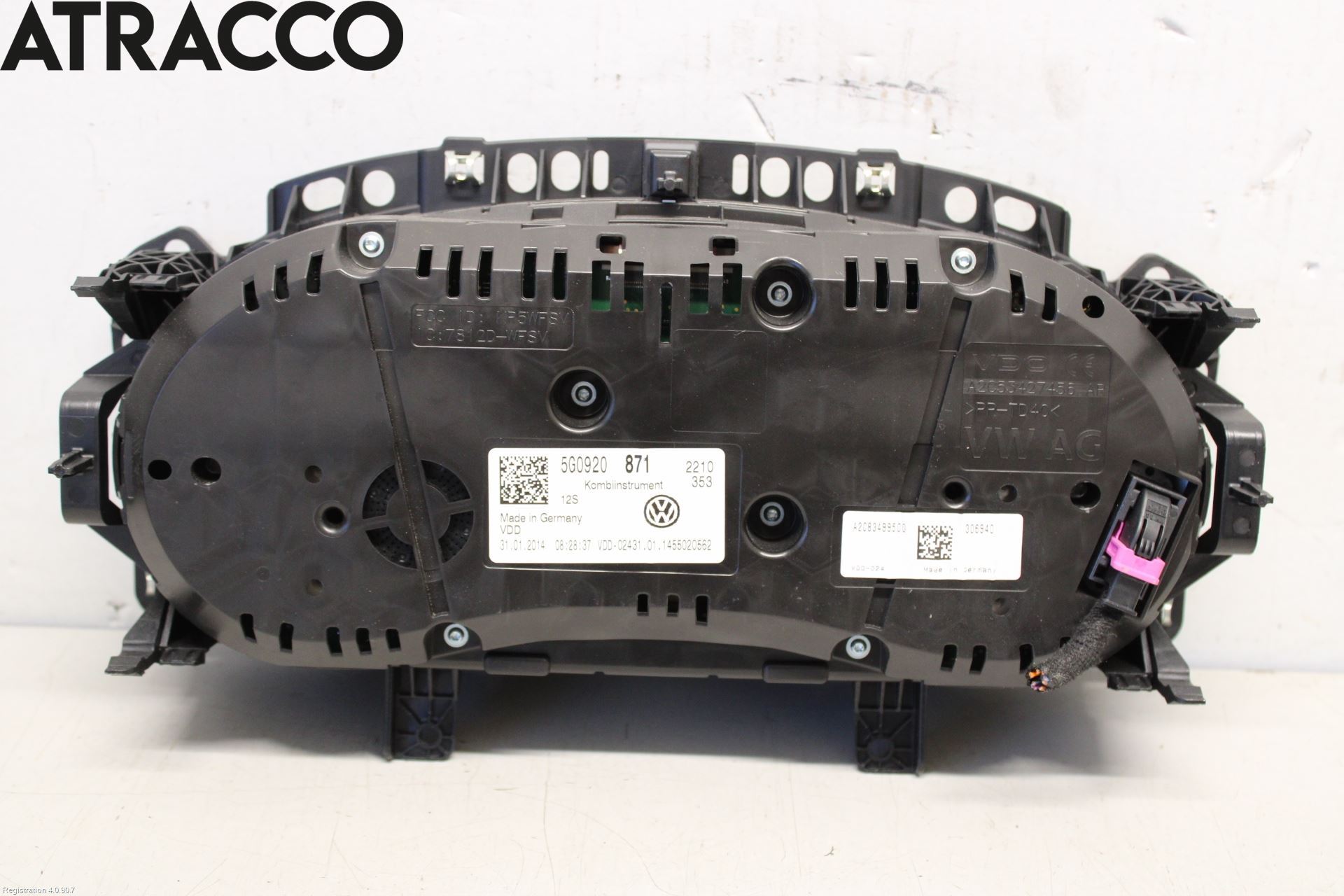 Volkswagen VW GOLF / E-GOLF VII 13-20 Instr Kombinert