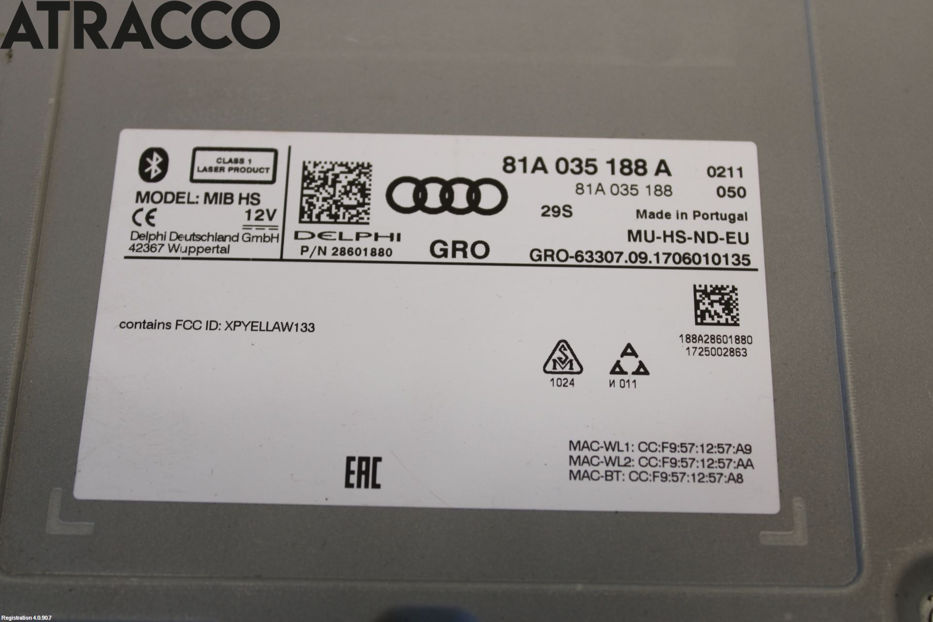 Audi Q2/SQ2 17- Gps Navigator