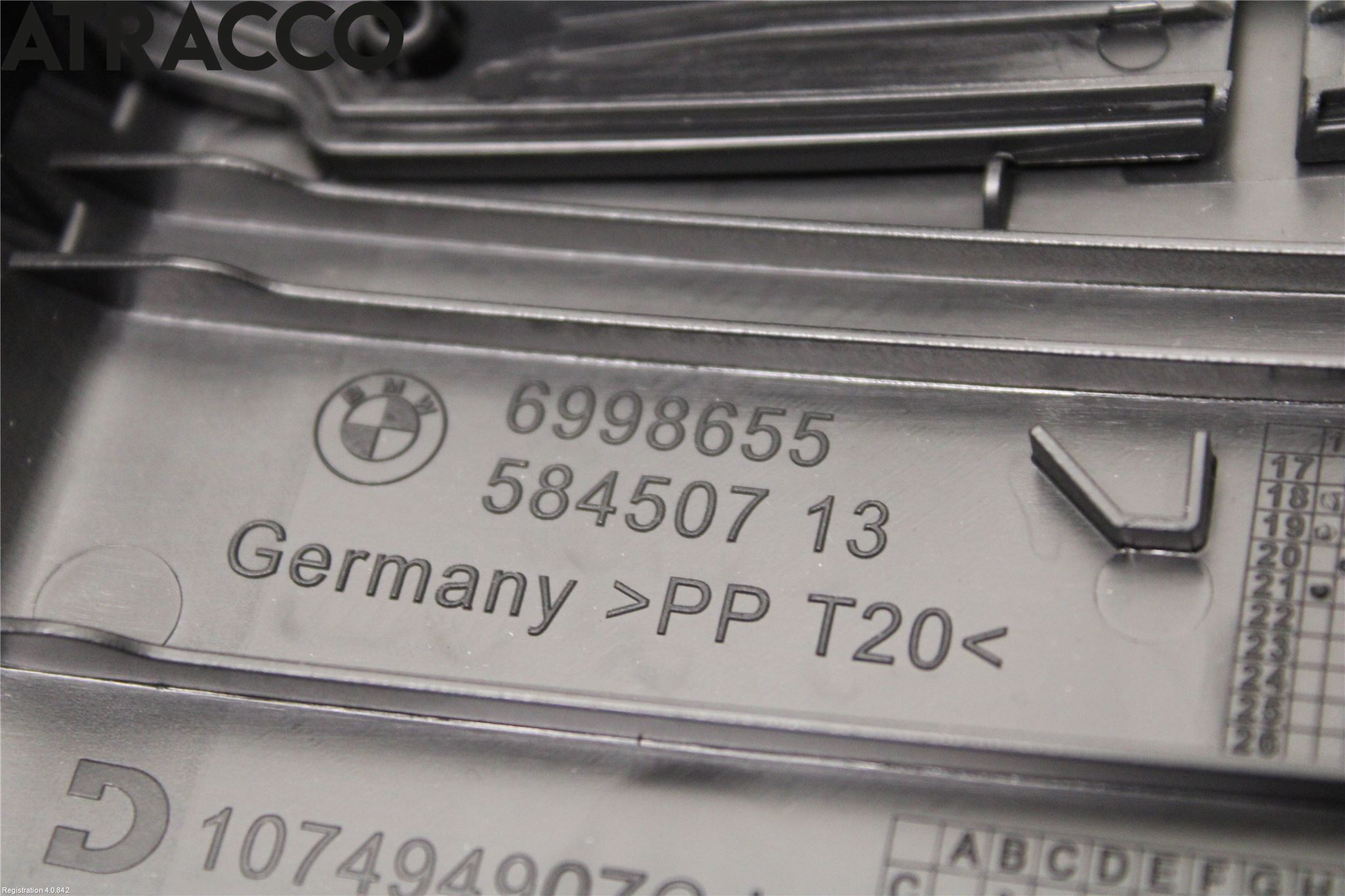 BMW i3 I01 13-22 Innr Deksel A-B-C Stolpe