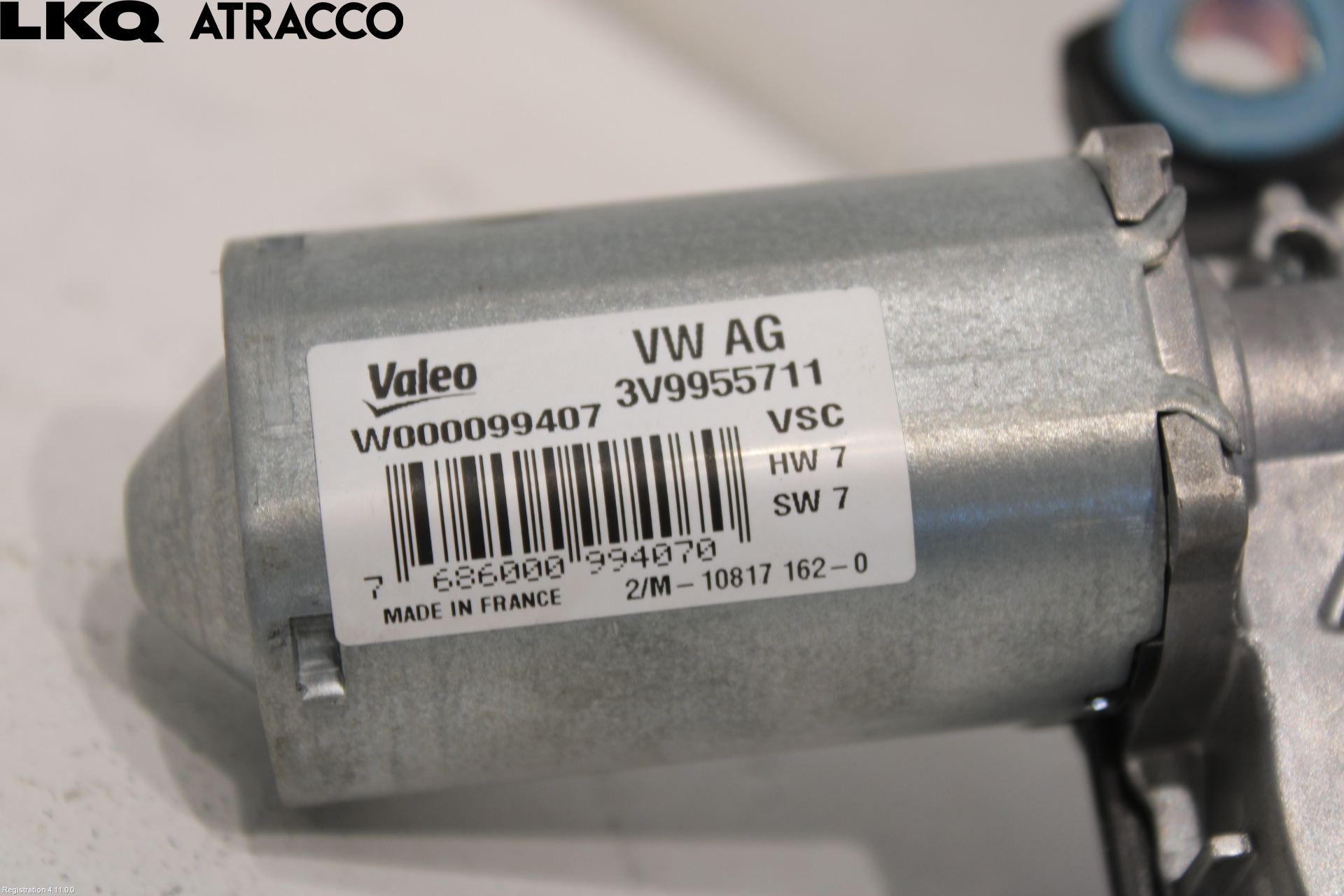 Skoda SUPERB 16-24 Viskermotor Bakluke