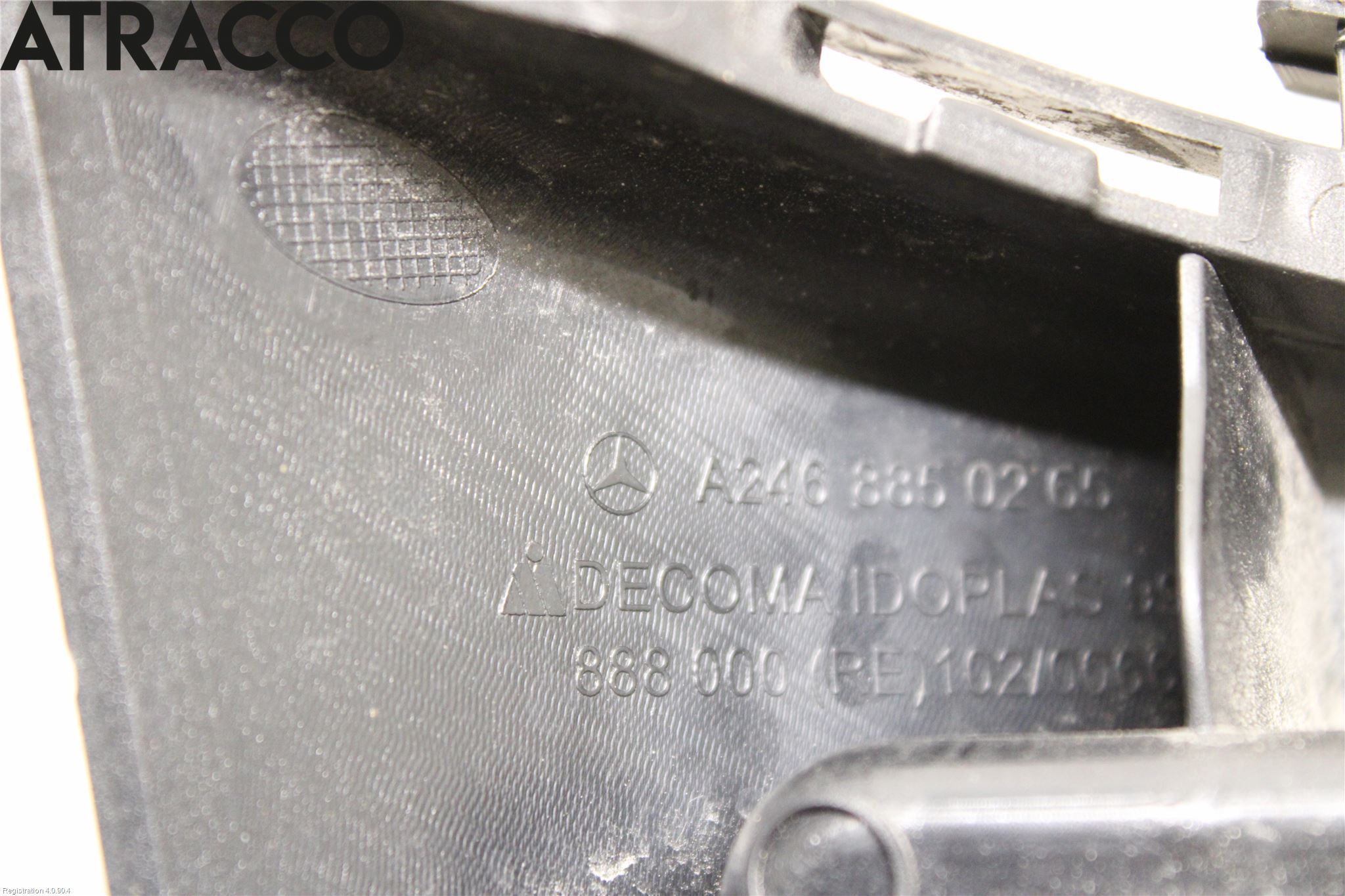 Mercedes-Benz MB B-KLASS (W246/W242) 12-19 Støtfangerfeste Bak Høyre