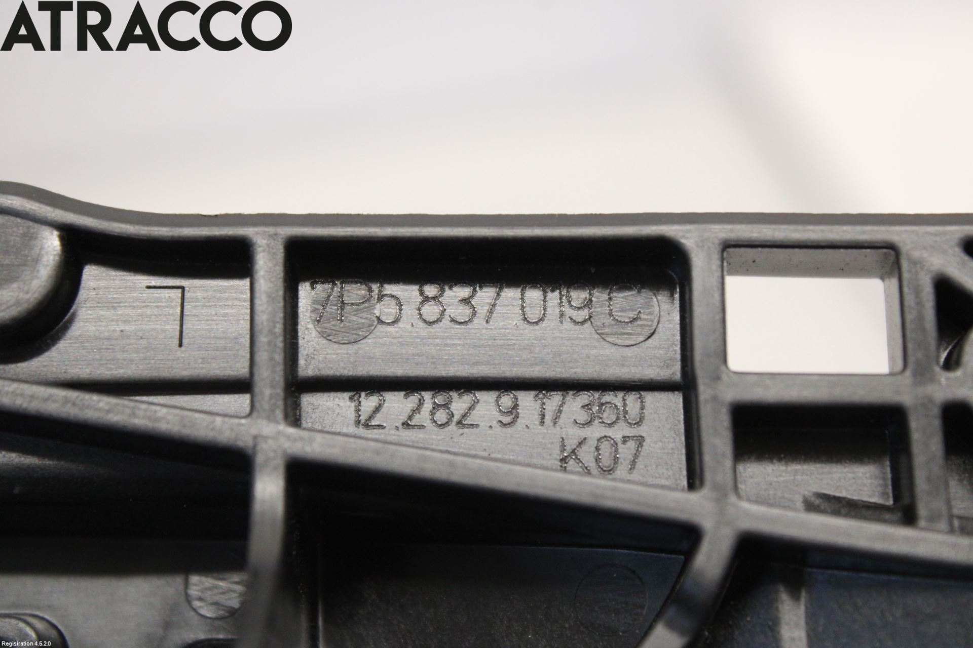 Porsche CAYENNE 03- Innr Dørhandtak V Indre