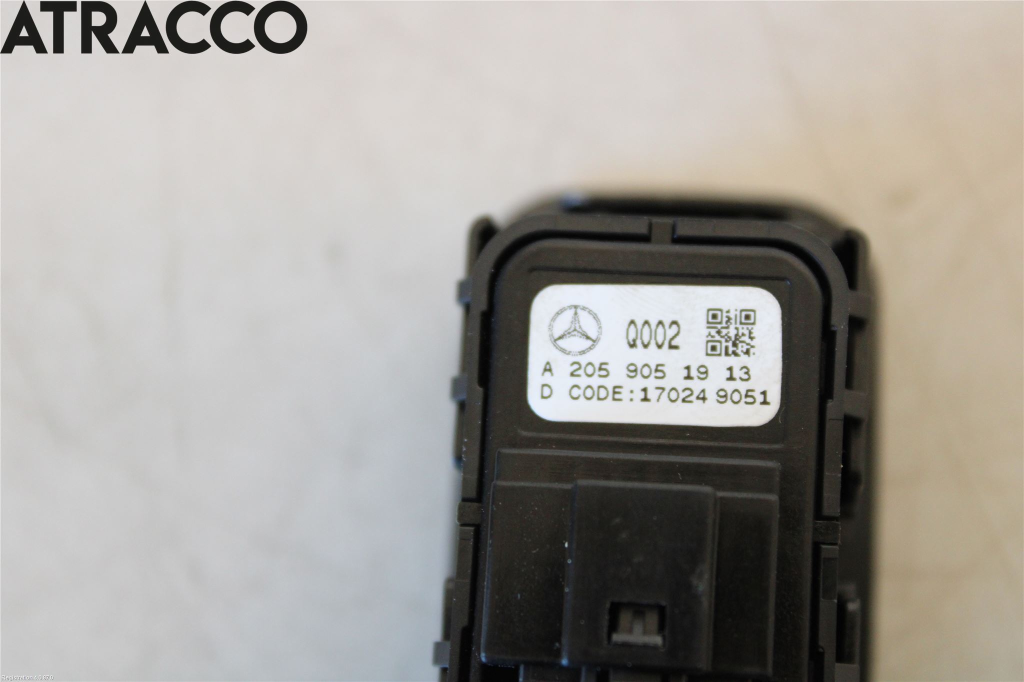 Mercedes-Benz MB C-KLASS (W205) 14-21 Strömställare Dragkrok