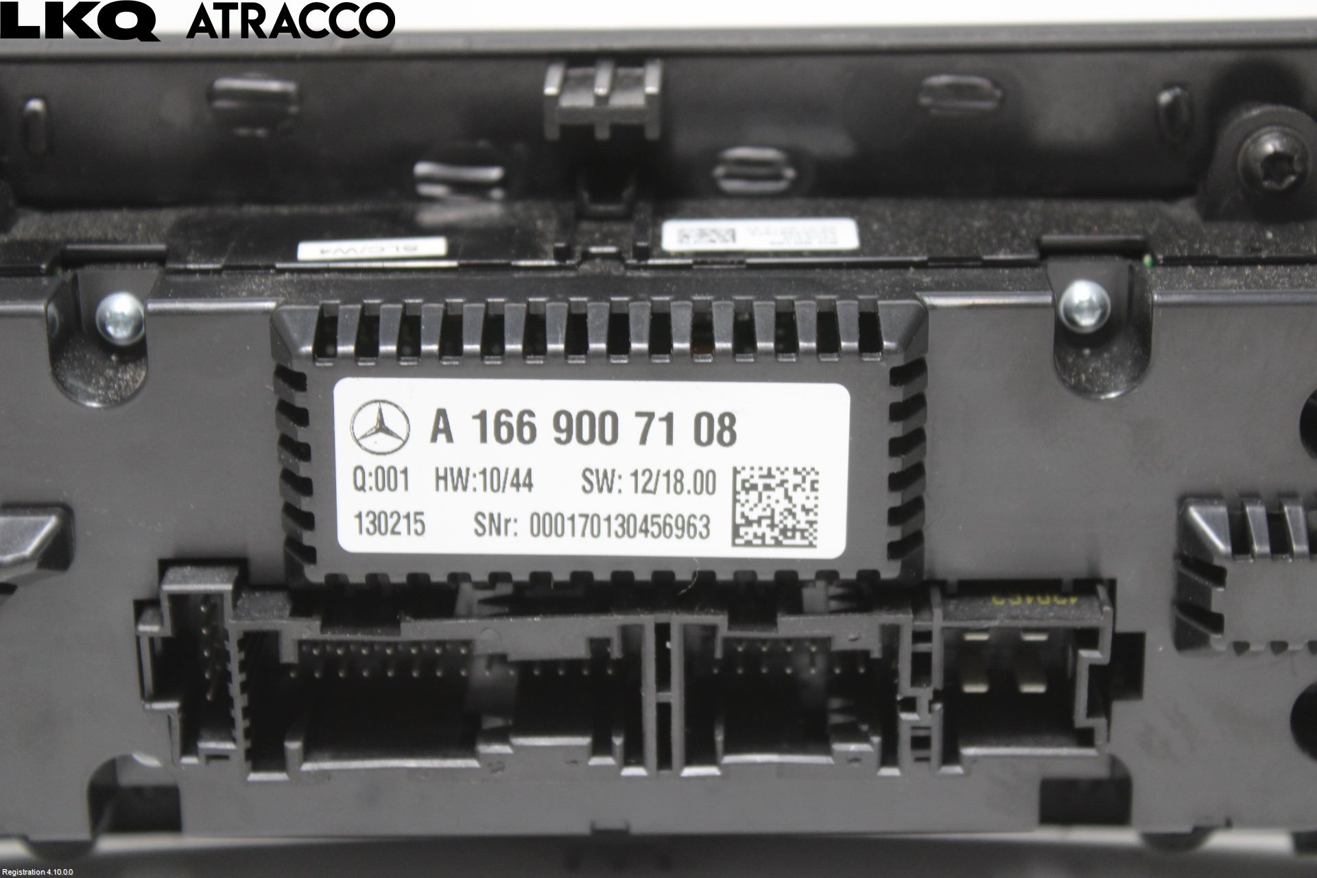 Mercedes-Benz MB ML/GLE-KLASS (W166) 12-18 Varme Ac Betjening-Display