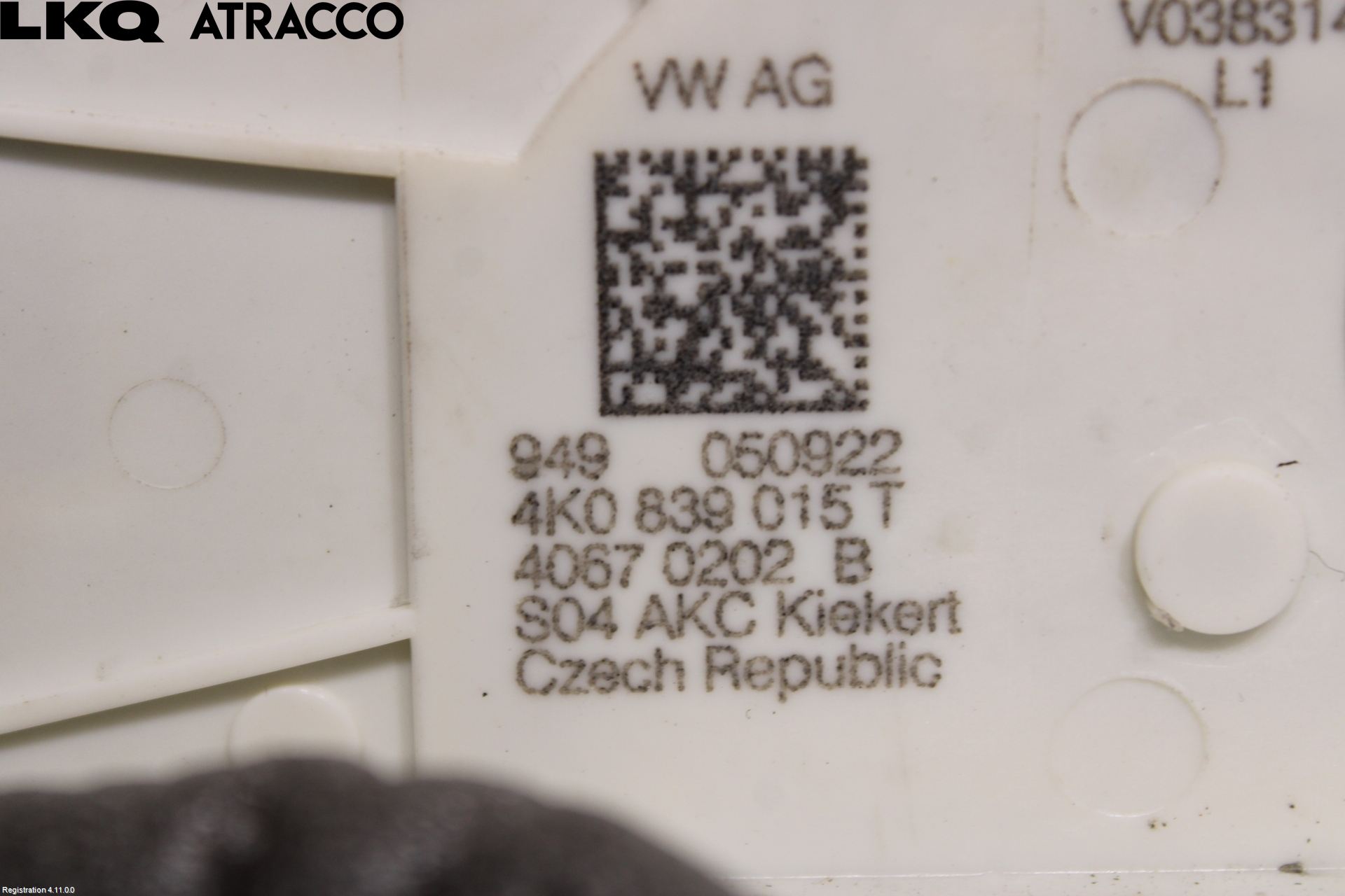 Volkswagen VW ID.5 22- Dørstopper