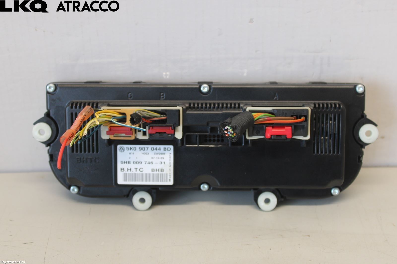 Volkswagen VW GOLF VI 09-13 Varme Ac Betjening-Display