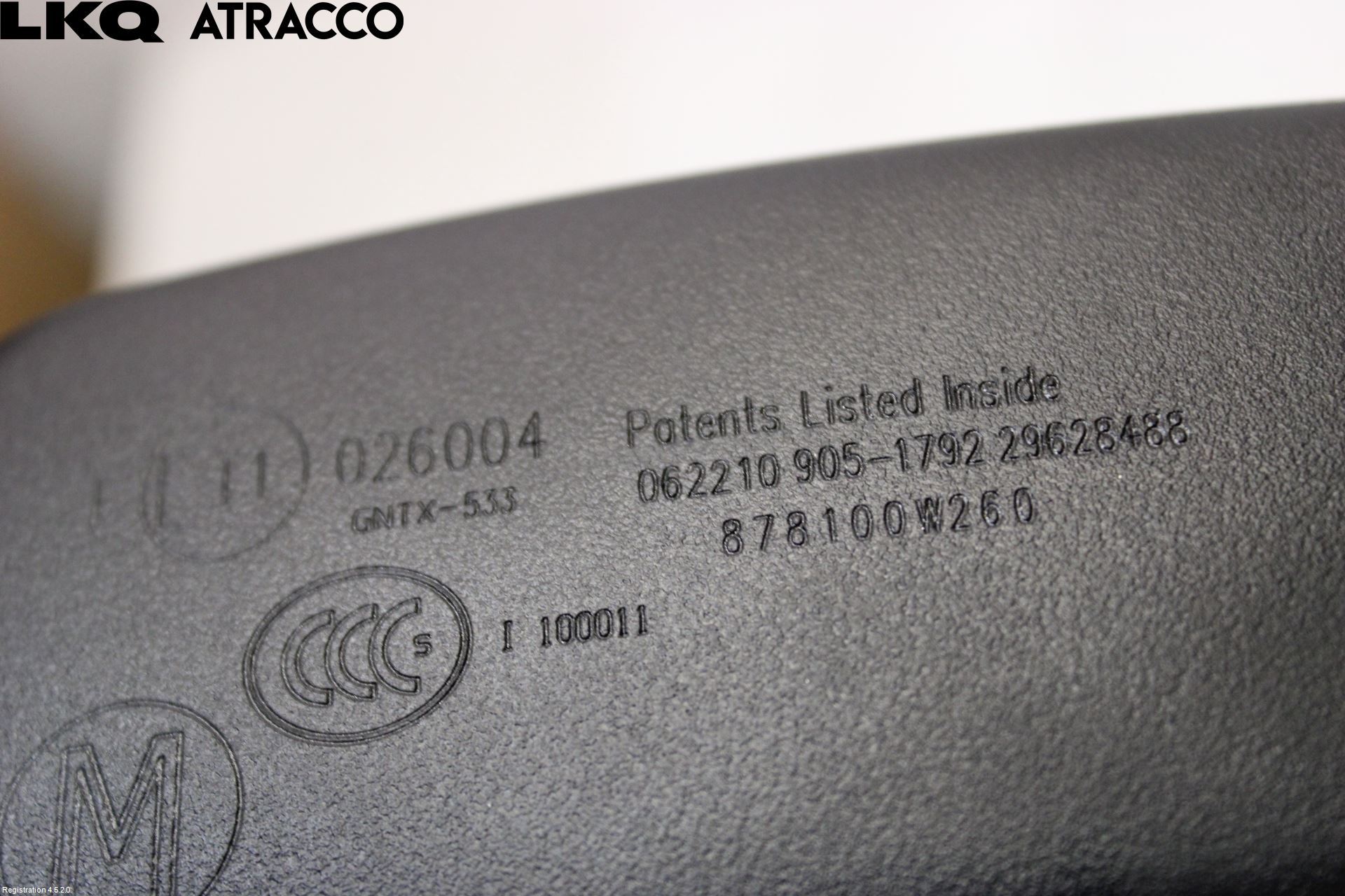 Toyota PRIUS ZVW30 09-20 Speil Innvendig