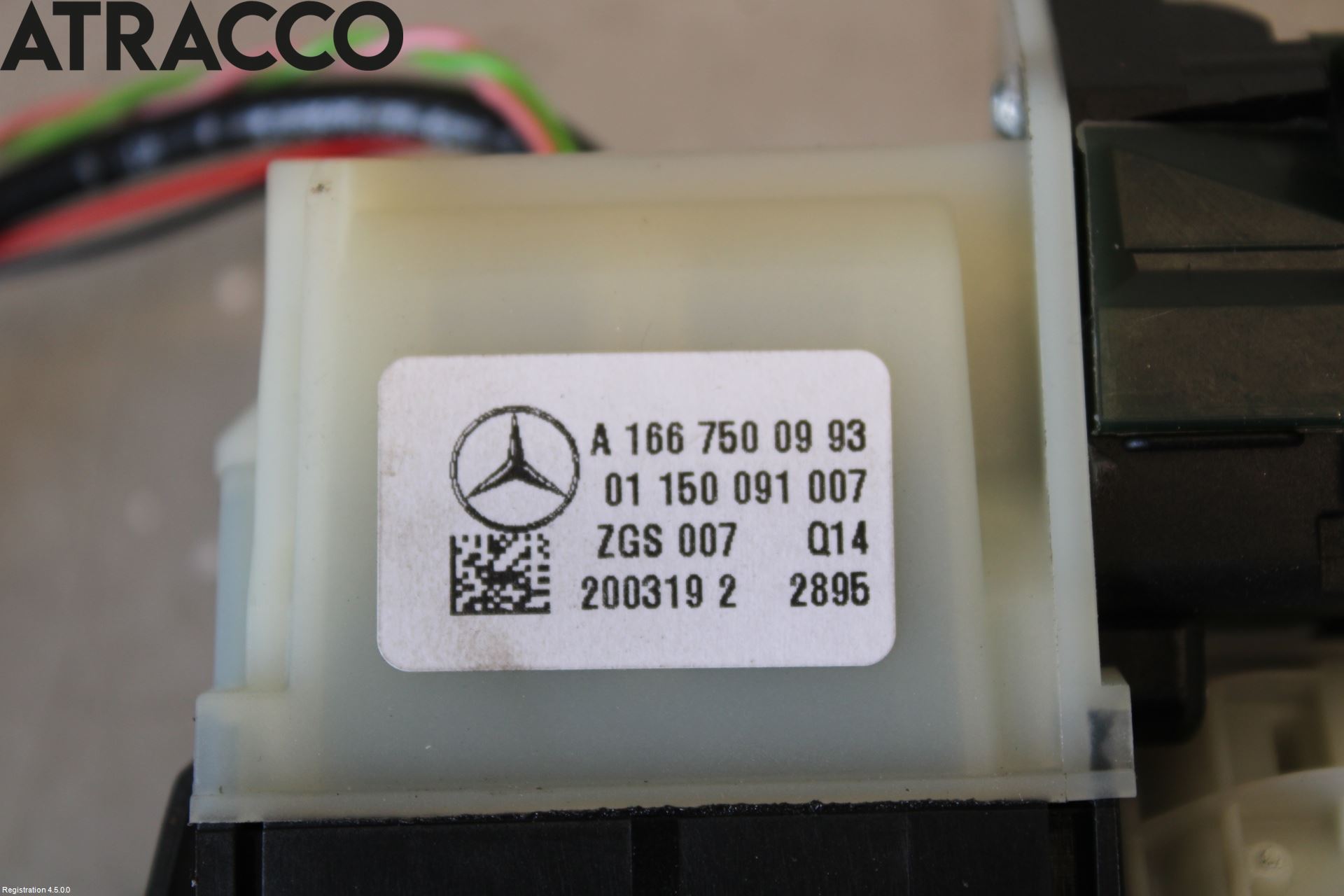 Mercedes-Benz MB VITO/V-KLASS (W640,W447,W448) 14- Bakluke Handtak Ytre