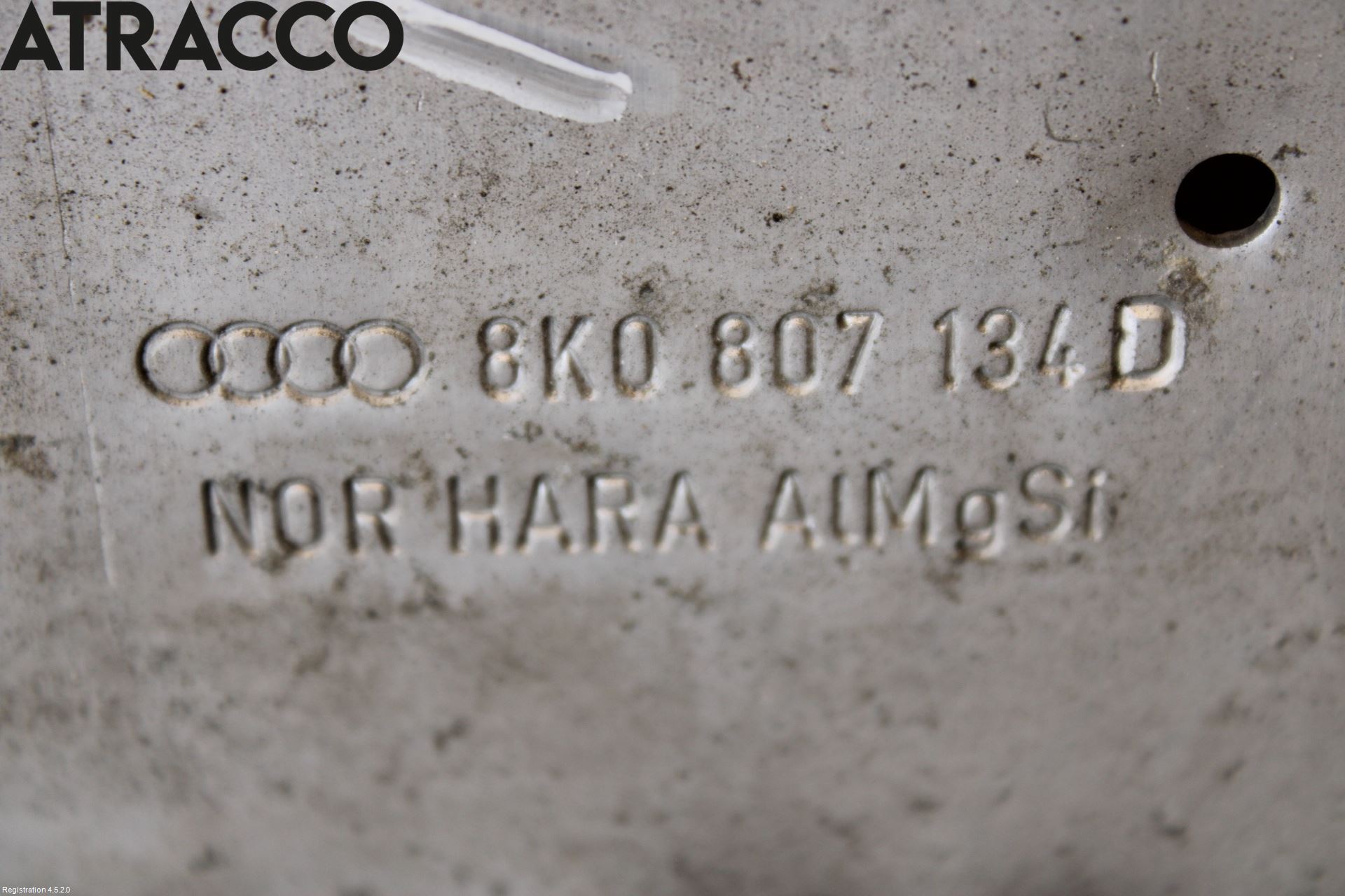 Audi A4/S4 08-11 Støtfanger Foran Feste