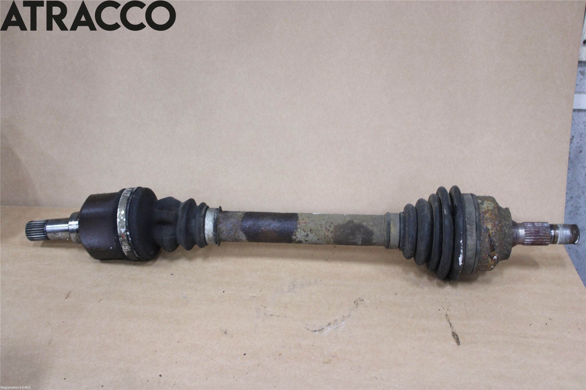 Peugeot PARTNER 08-15 Drivaksel Foran Kompl Venstre