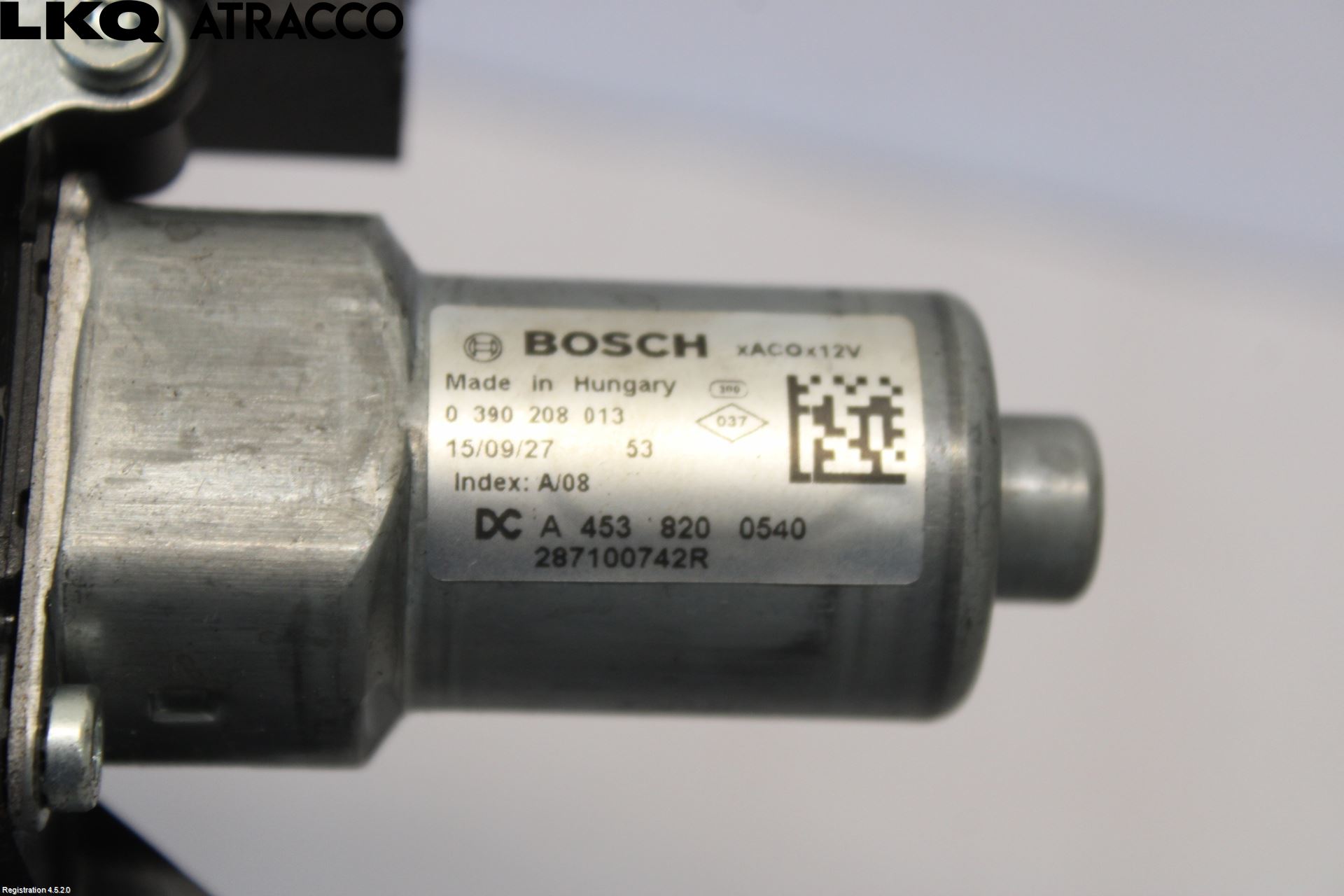 Renault KADJAR 15- Viskermotor Bakluke