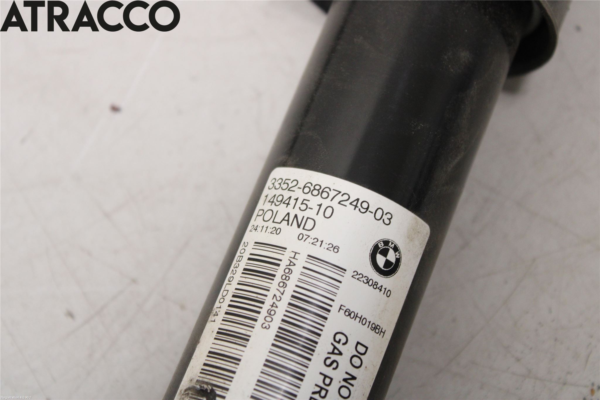 Mini COUNTRYMAN F60 17-23 Støtdemper Bak