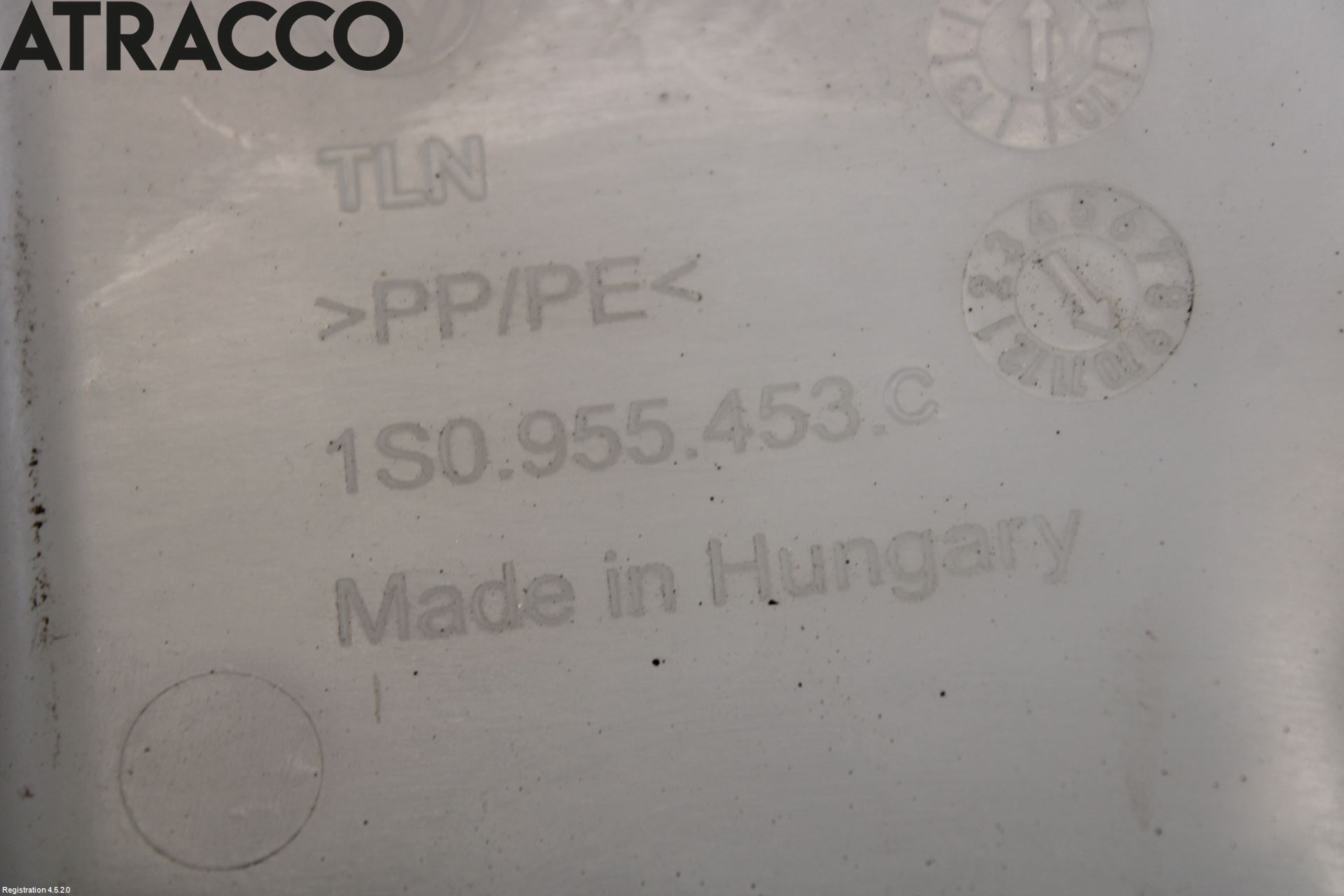 Volkswagen VW UP! / E-UP! Spylerbeholder Frontrute-Lykte