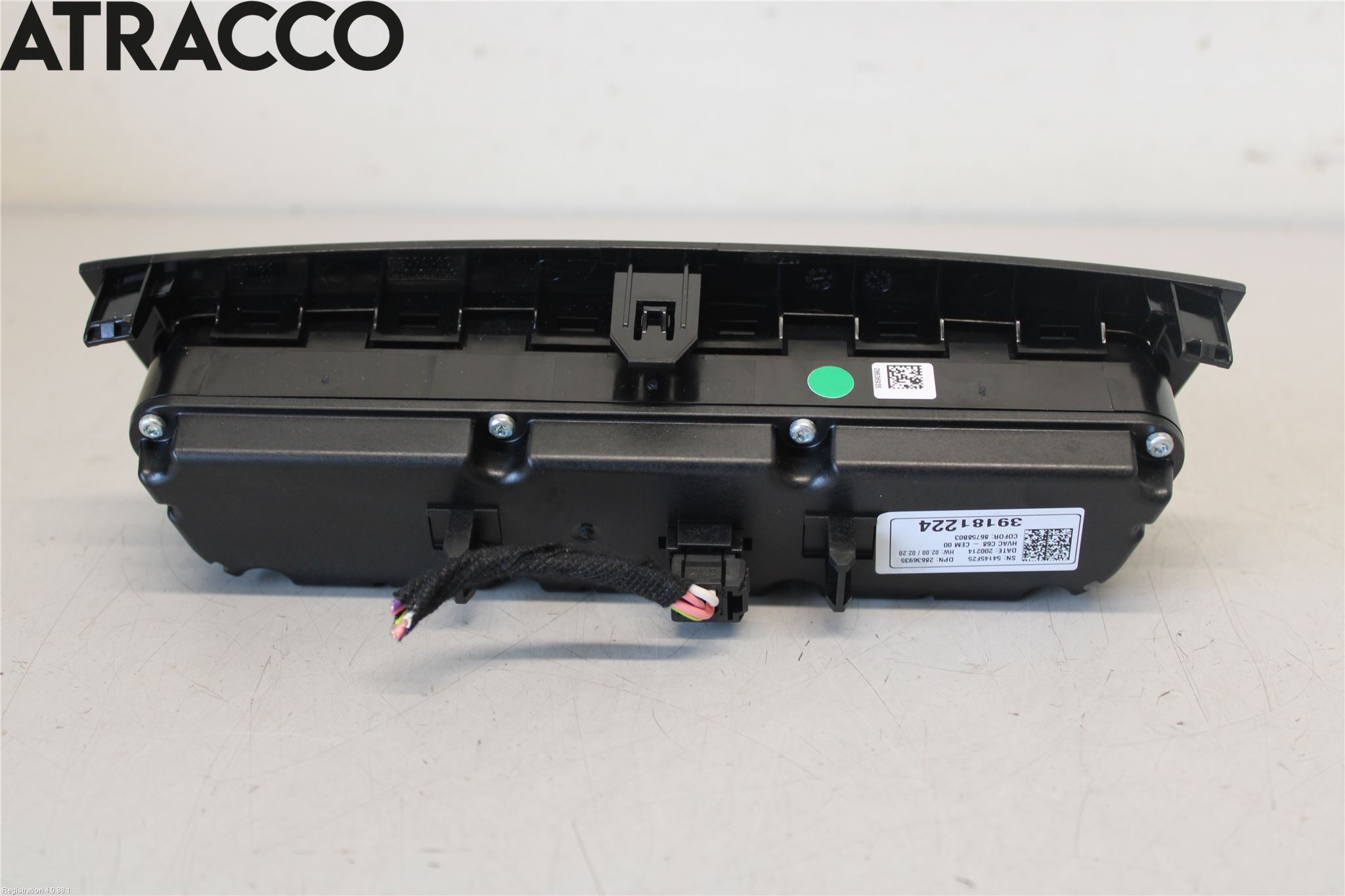 Opel CORSA F, CORSA-E 20- Varme Ac Betjening-Display