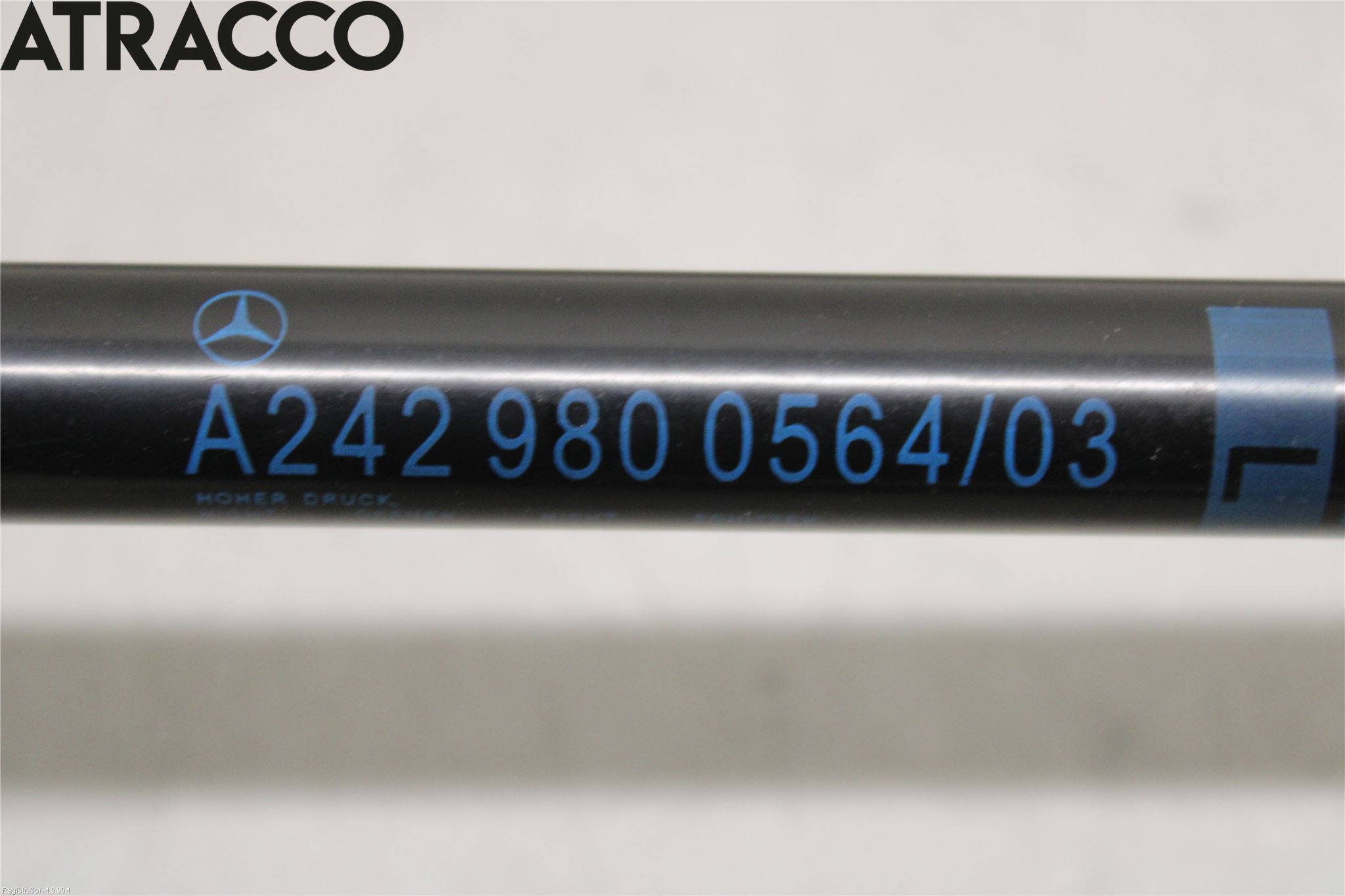 Mercedes-Benz MB B-KLASS (W246/W242) 12-19 Bakluke Demper-Gassfjær