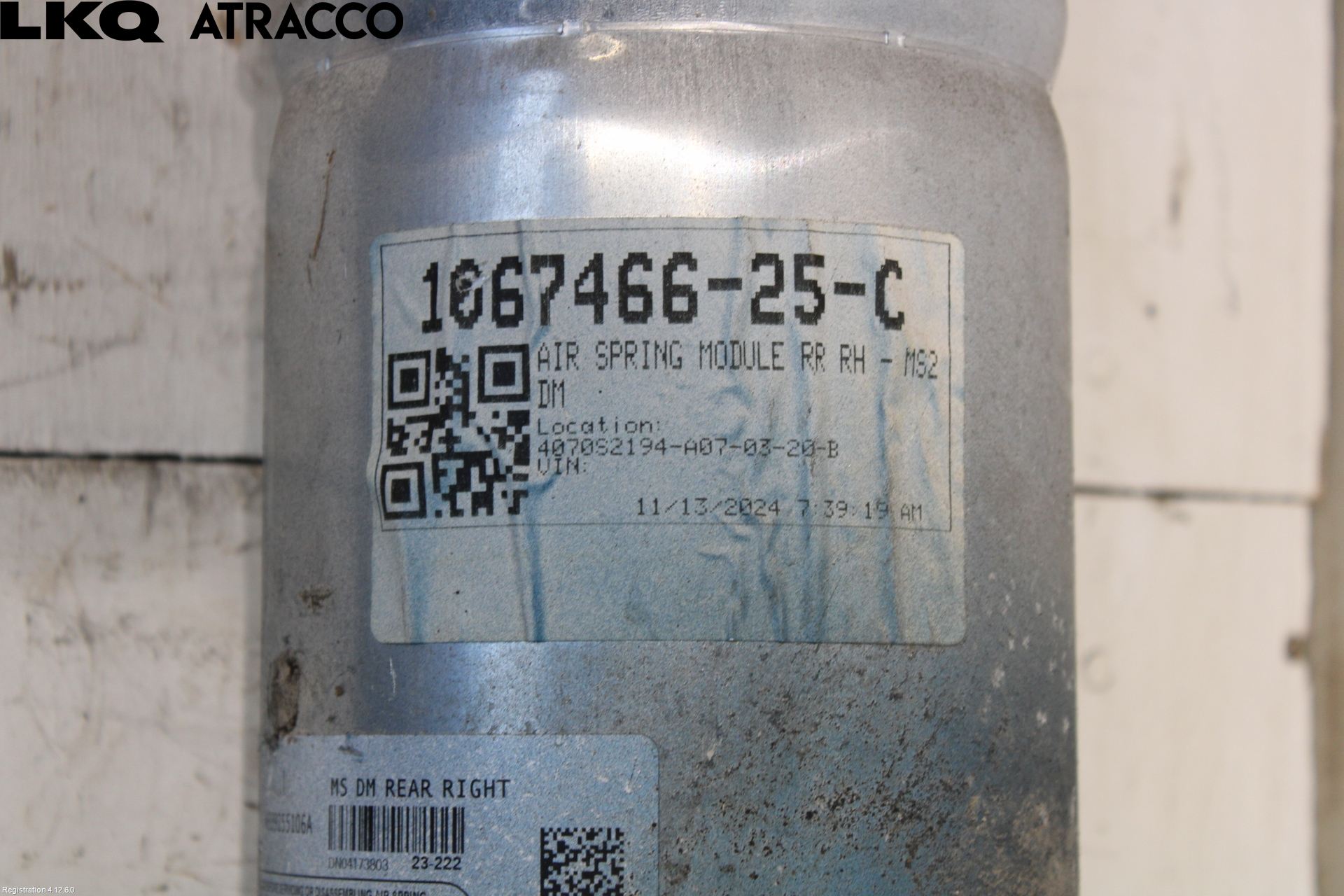 Tesla MODEL S 13- Nivåreg Belg - Luftpute