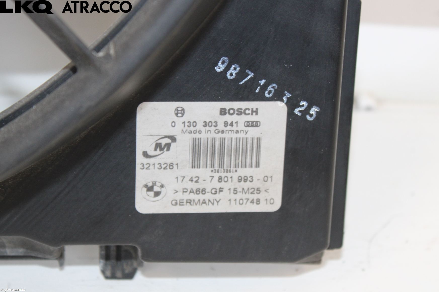 BMW 1 E87/81 5D/3D 03-11 Kjølevifte Elektrisk