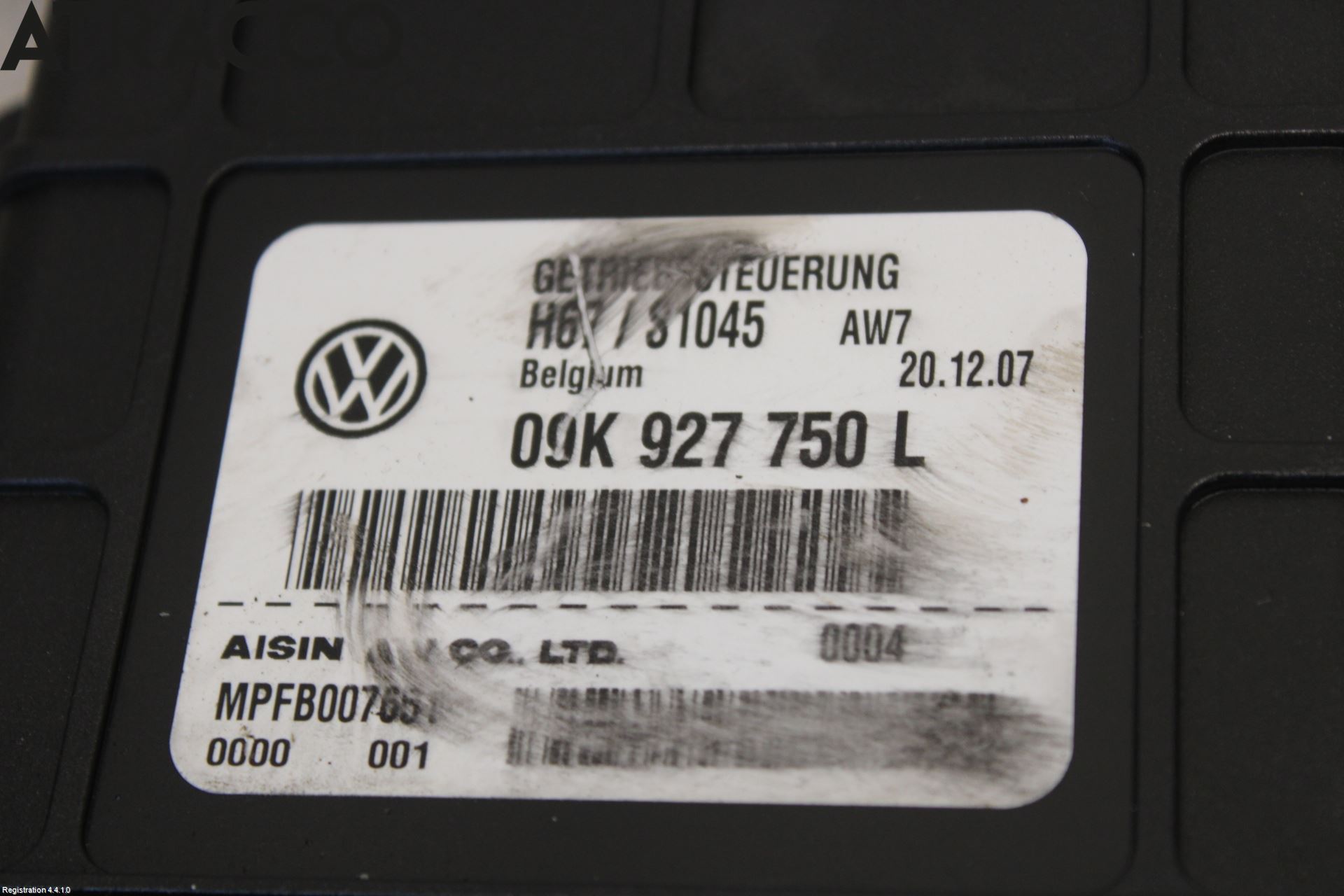 Volkswagen VW TRANSP/CARAVELLE (T5) 04-15 Styreenhet Gearkasse