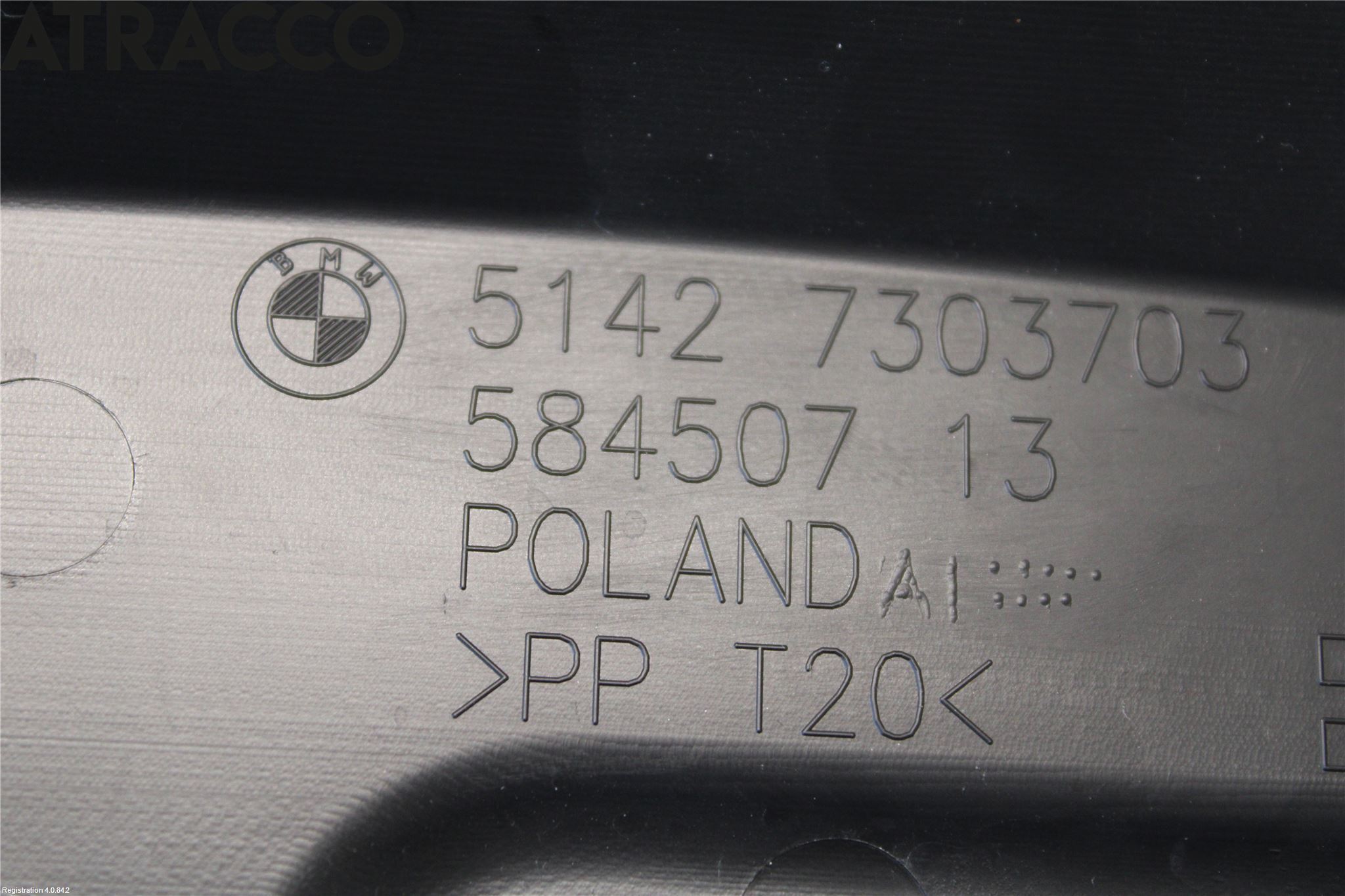 BMW i3 I01 13-22 Dør Dekorlist Vb