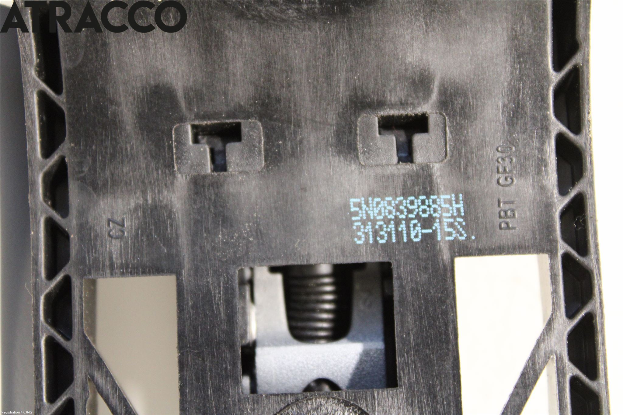 Volkswagen VW GOLF VI 09-13 Dørhandtak Ytre Høyre