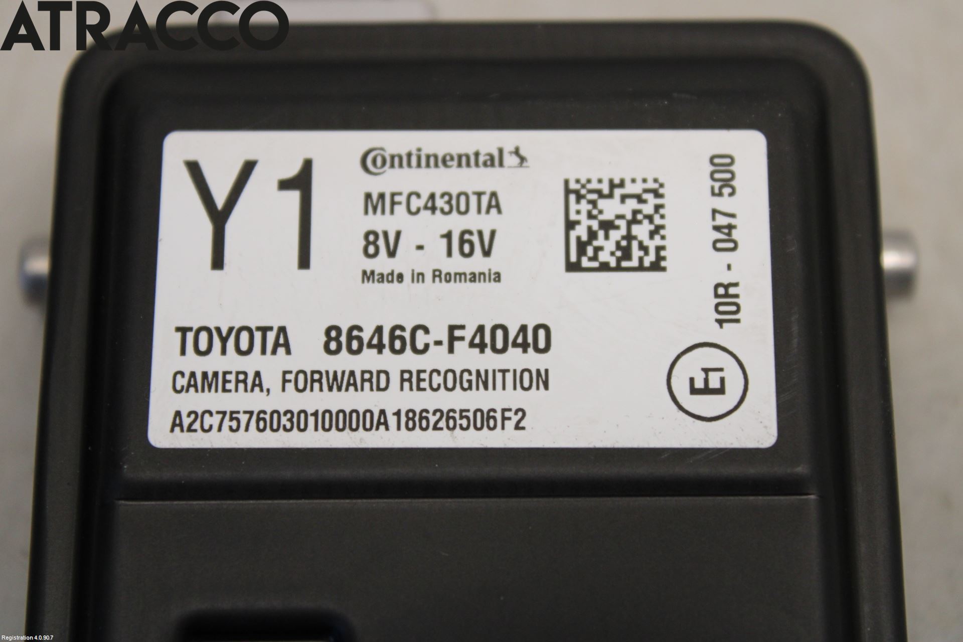 Toyota C-HR 16-23 Parkeringshjelp Kamera