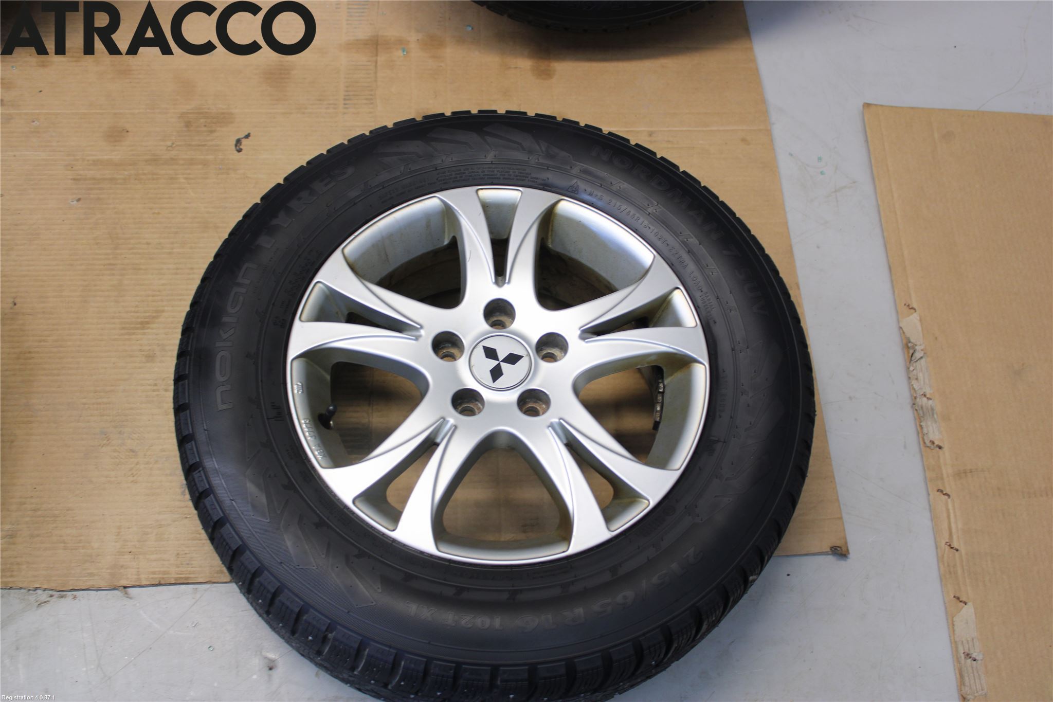 Mitsubishi ASX 10-22 Dekk Vinter På Alu Felg 4Stk