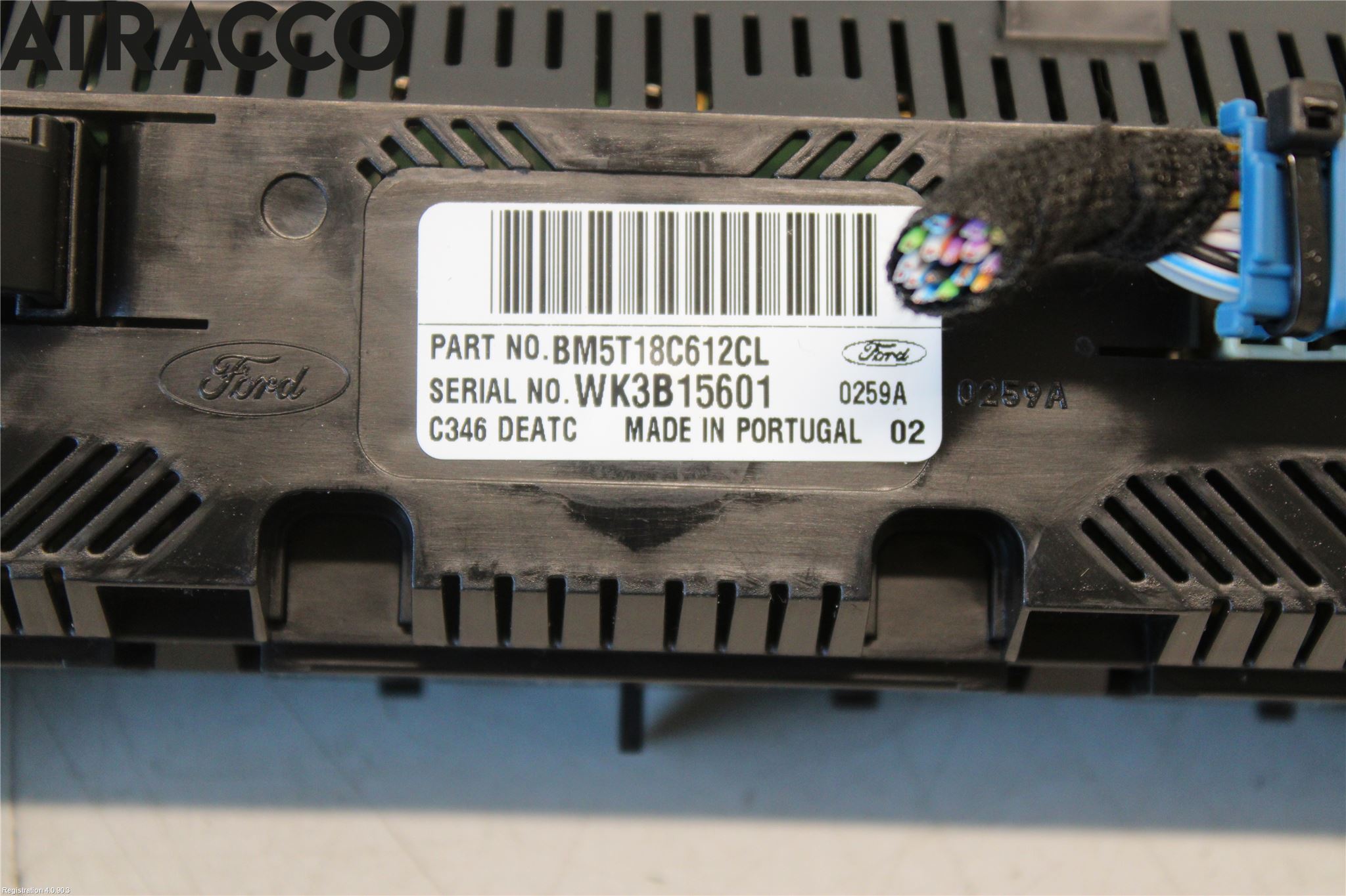 Ford FOCUS 11-14 Varme Ac Betjening-Display