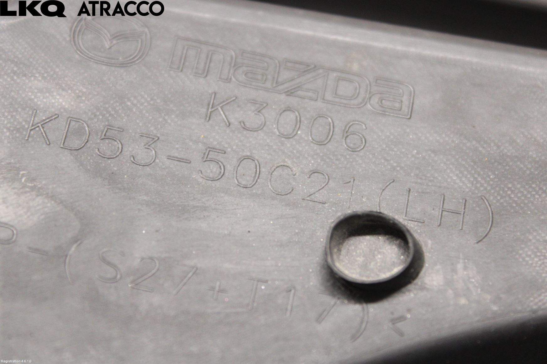 Mazda CX-5 12-17 Frontlykt Kurve-Tåkelys Ramme