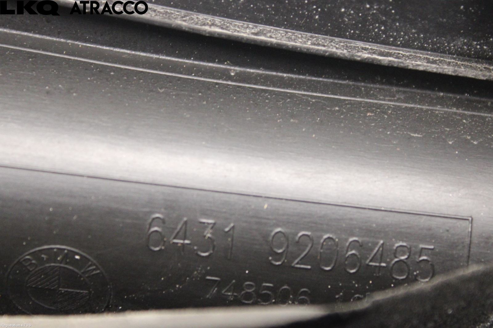 BMW 3 F30/F31/F80 12-19 Visker Deksel-Grill-Under Frr