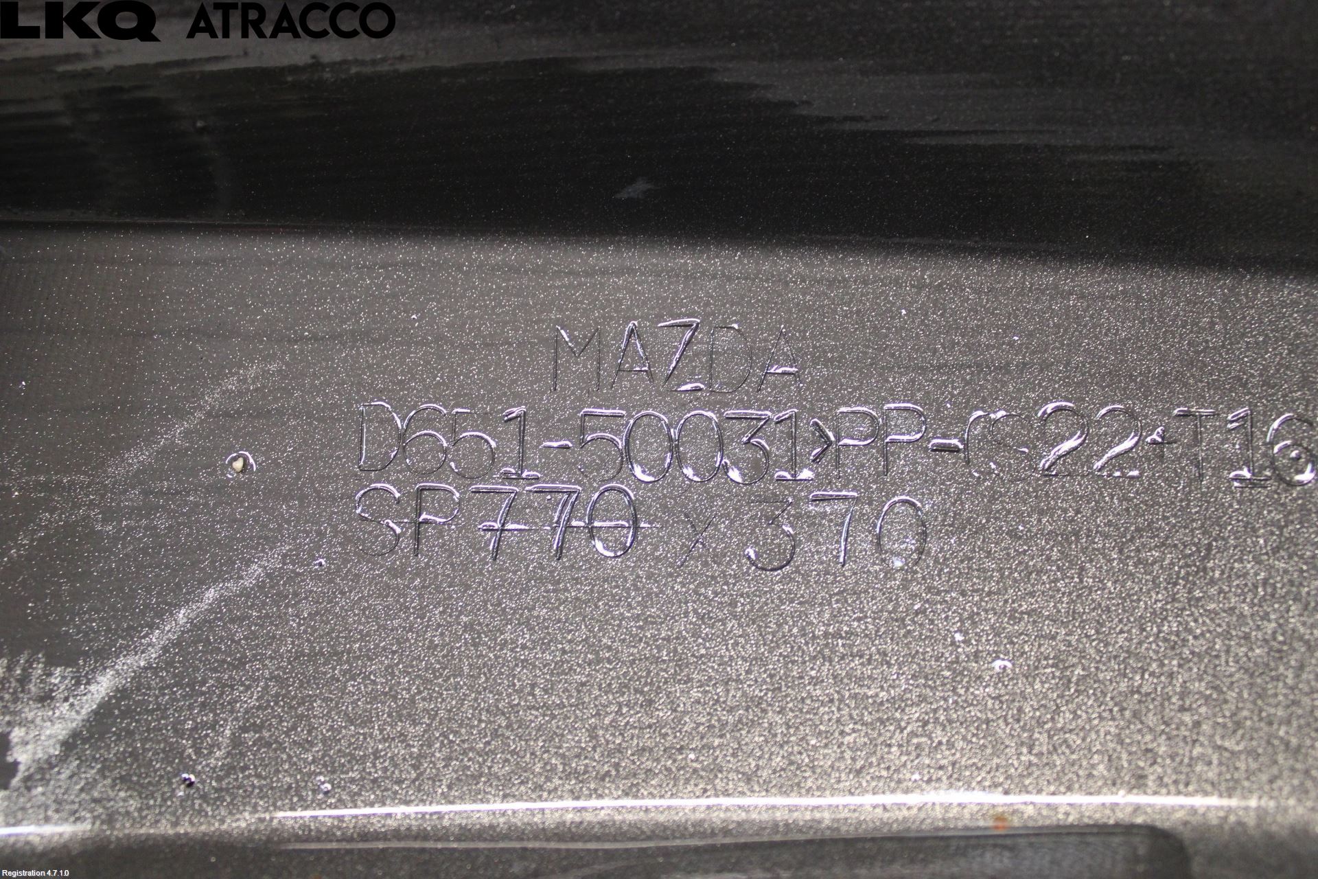 Mazda 2 (DE) 08-15 Støtfanger Foran