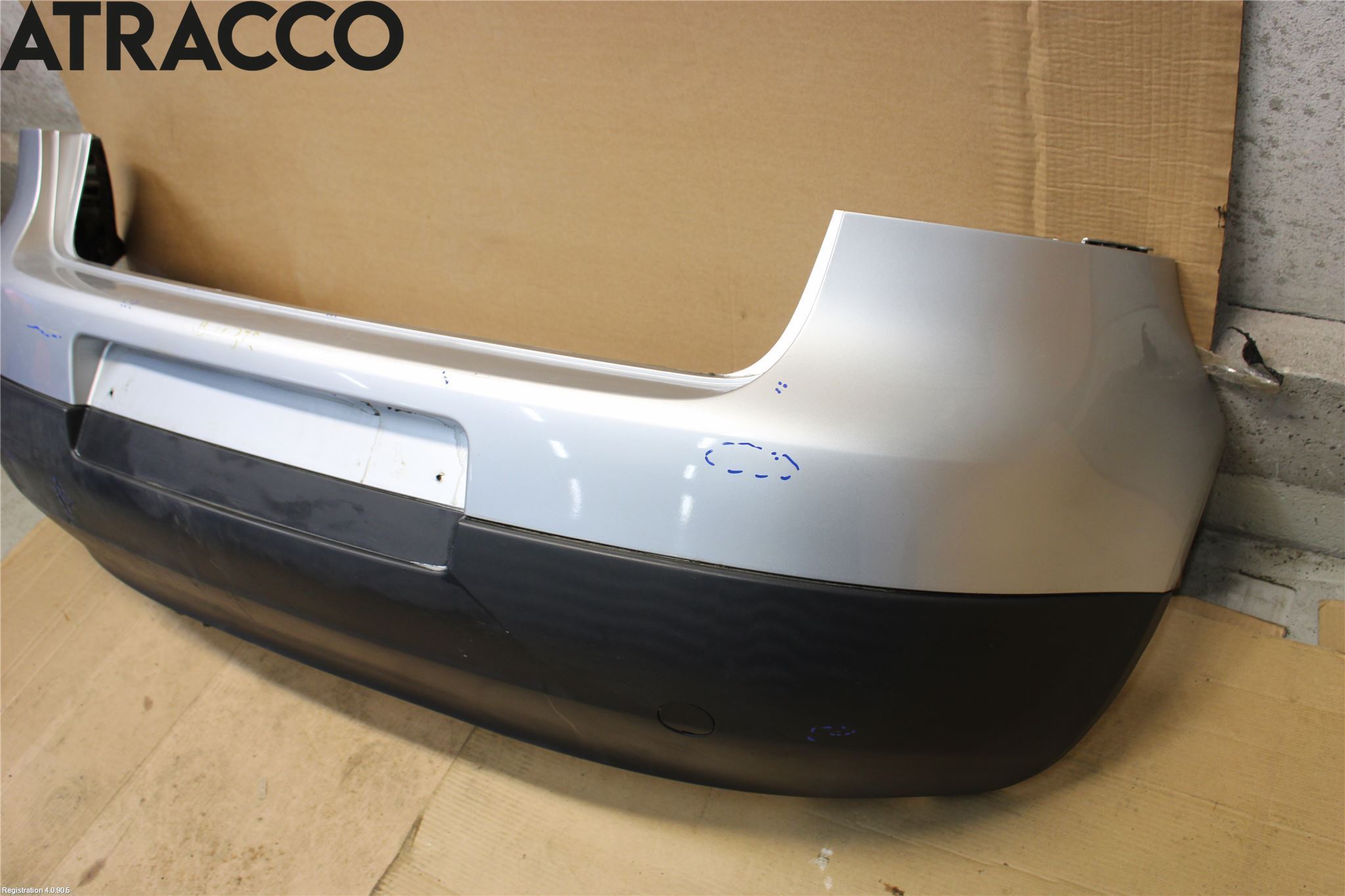 Volkswagen VW GOLF V 04-09 Støtfanger Bak