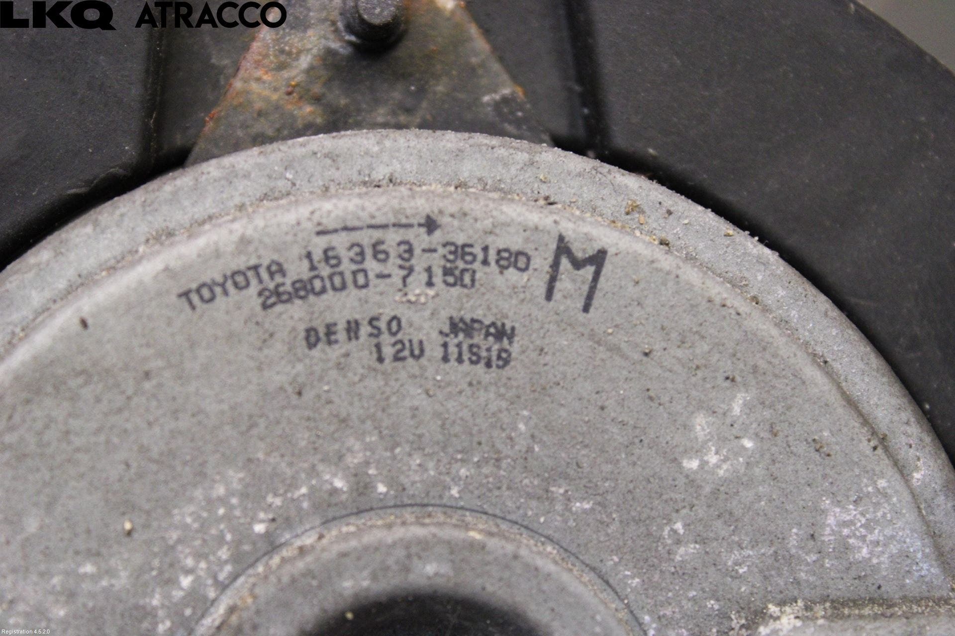 Toyota RAV4 13-18 Kjølevifte Elektrisk