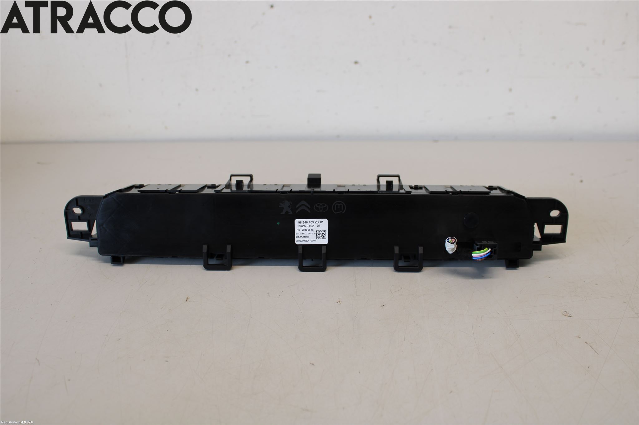 Peugeot EXPERT/E-EXPERT 17- Varme Ac Betjening-Display