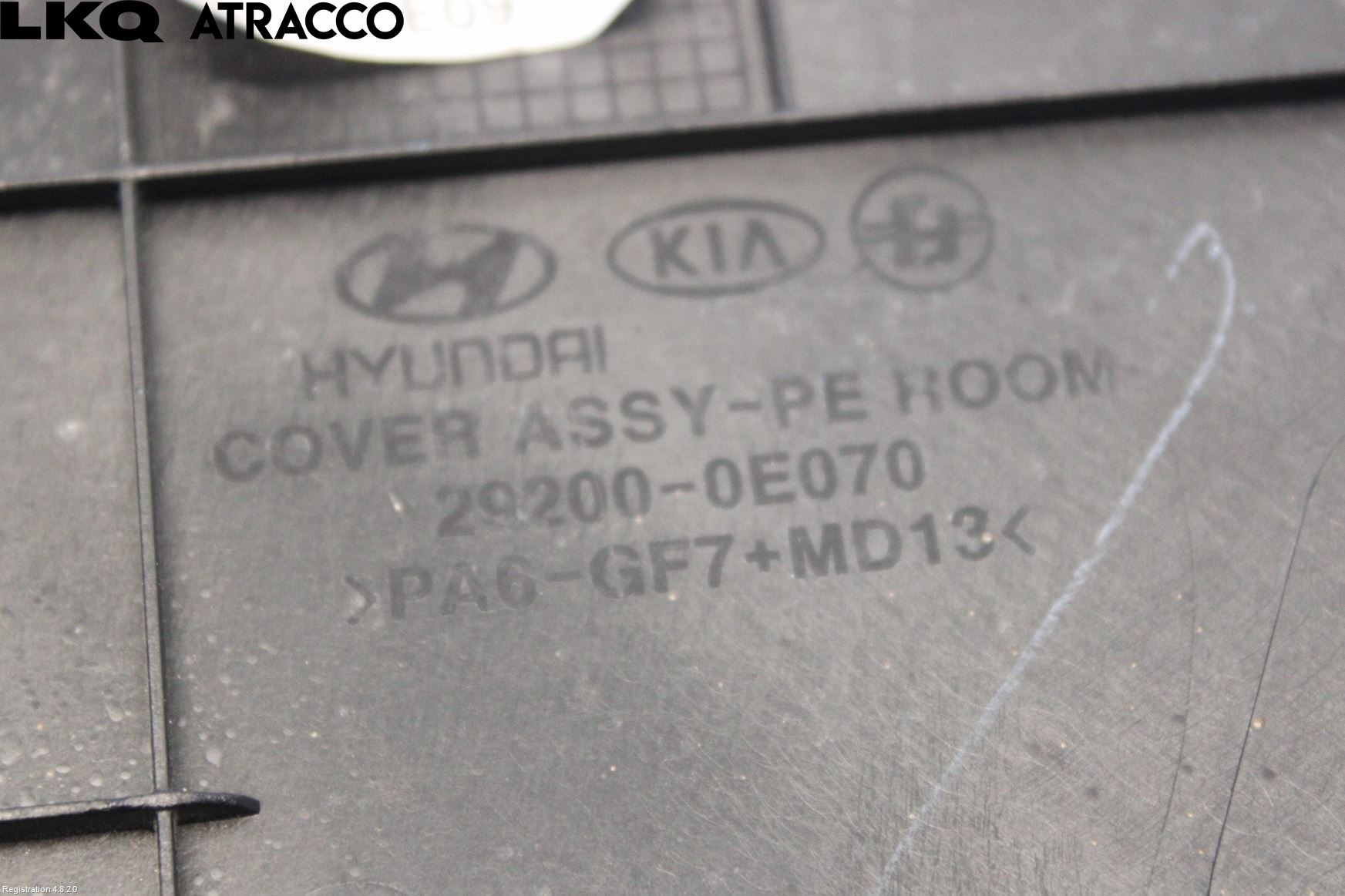 Kia SOUL 09- Motor Deksel Over Motor