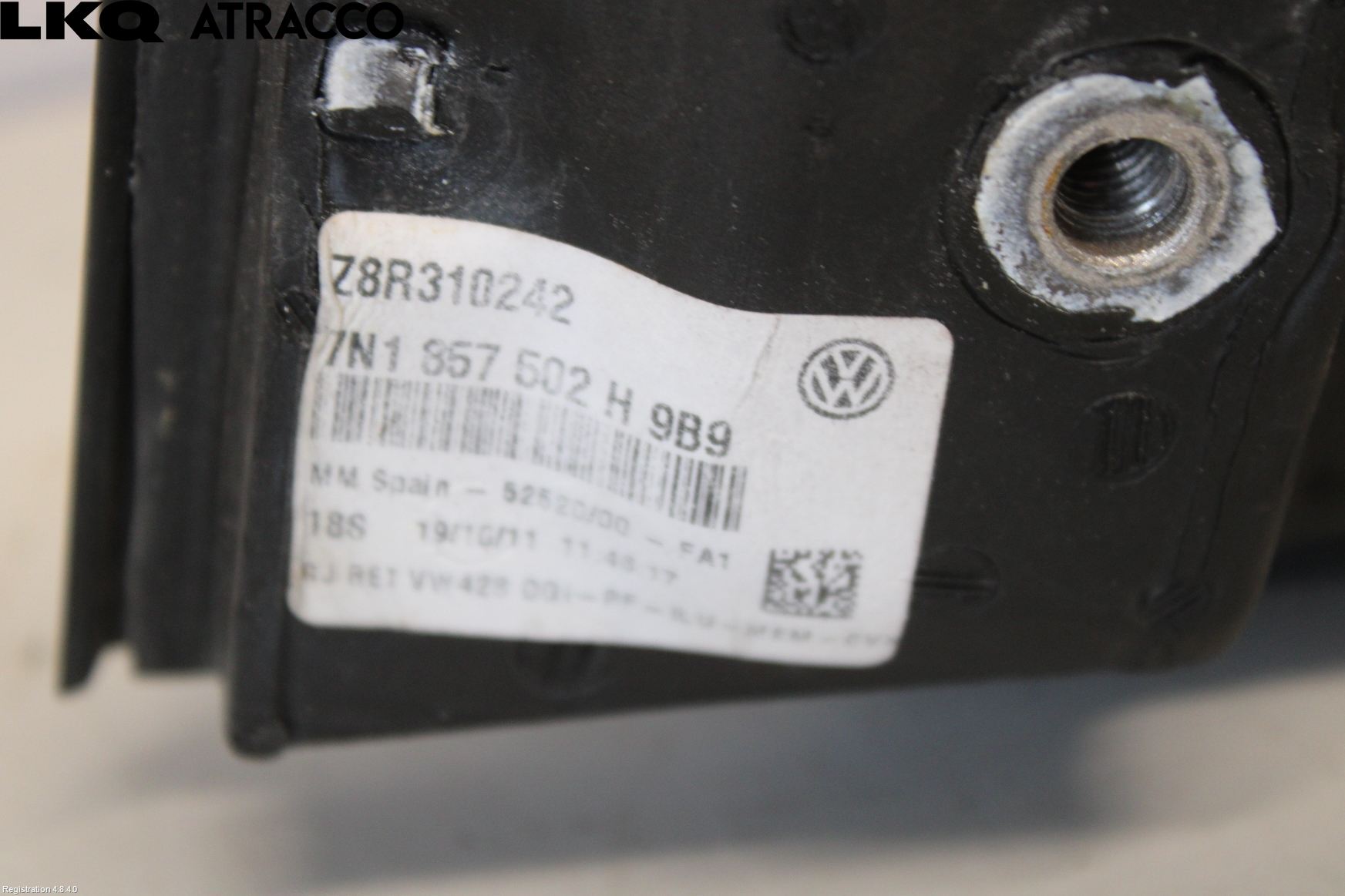 Volkswagen VW SHARAN 11- Speil H M-El Justering