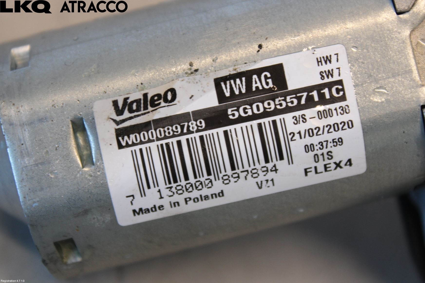 Seat LEON 20- Viskermotor Bakluke