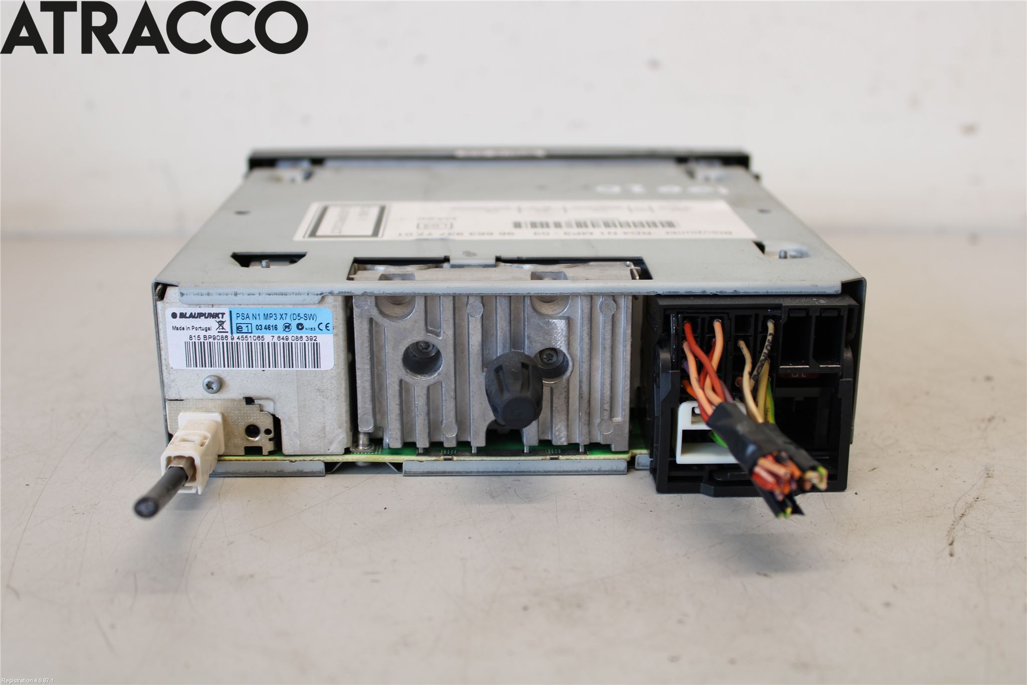 Citroen BERLINGO 08-18 Stereo Radio Med Cd