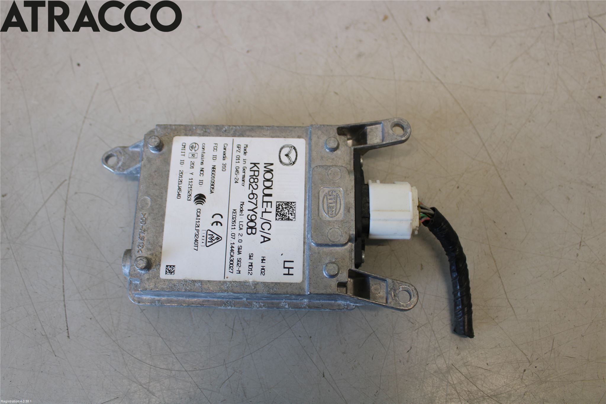 Mazda CX-5 12-17 Sensor Kollisjonsbeskyttelse